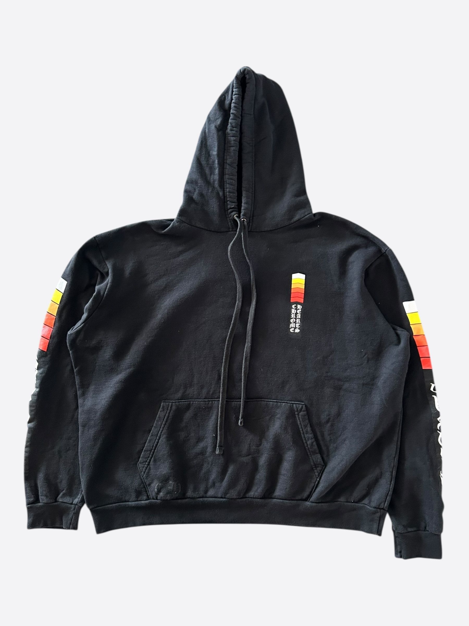 Chrome Hearts Chrome Hearts Black Racing Stripes Hoodie Size US XL / EU 56 / 4 - 1 Thumbnail