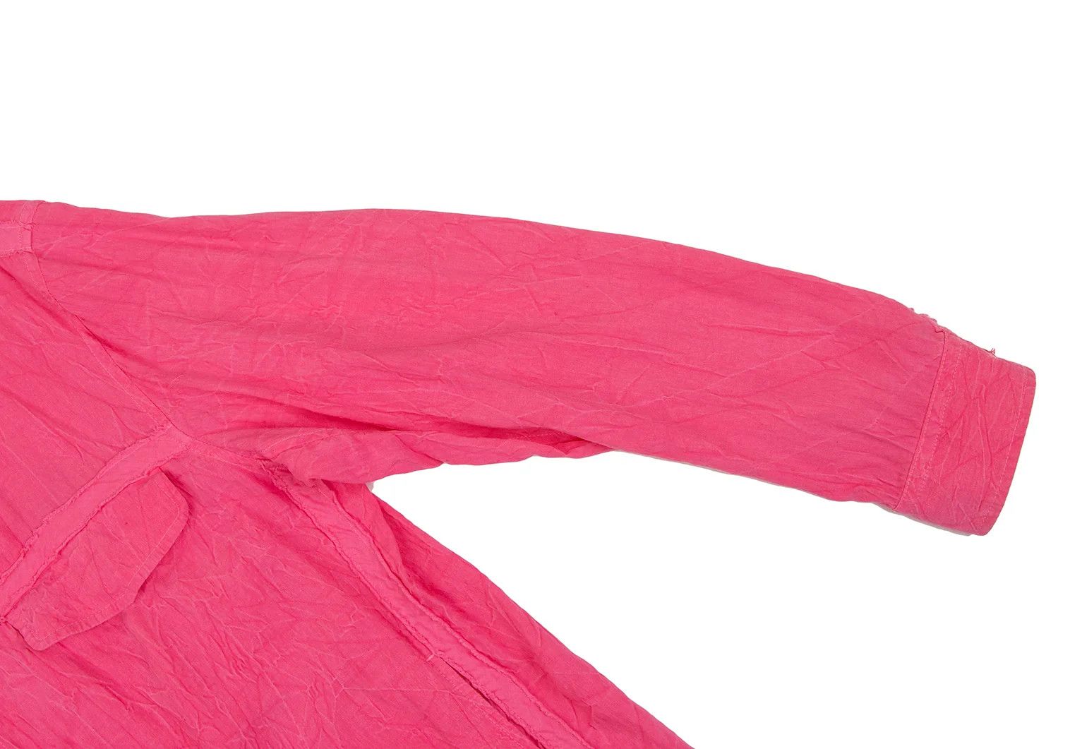 Issey Miyake Pink Pleated Tape Design Jacket in Good Condition Size US L / EU 52-54 / 3 - 9 Thumbnail