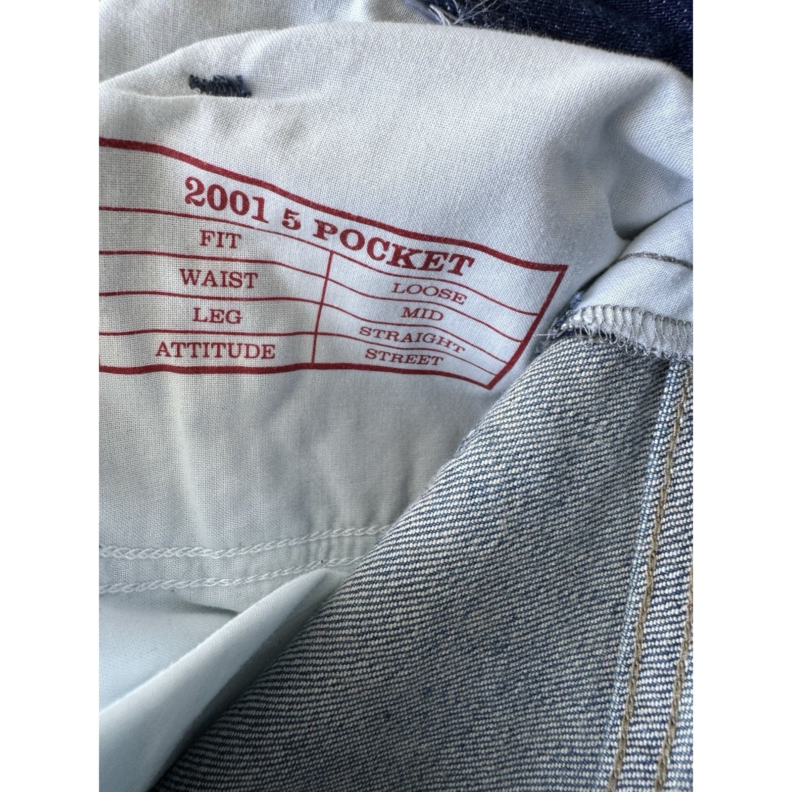 Diesel DIESEL X PROTOTYPES Jeans 1996 5 Pocket Denim Size L/XL NWT Size US 36 / EU 52 - 10 Thumbnail