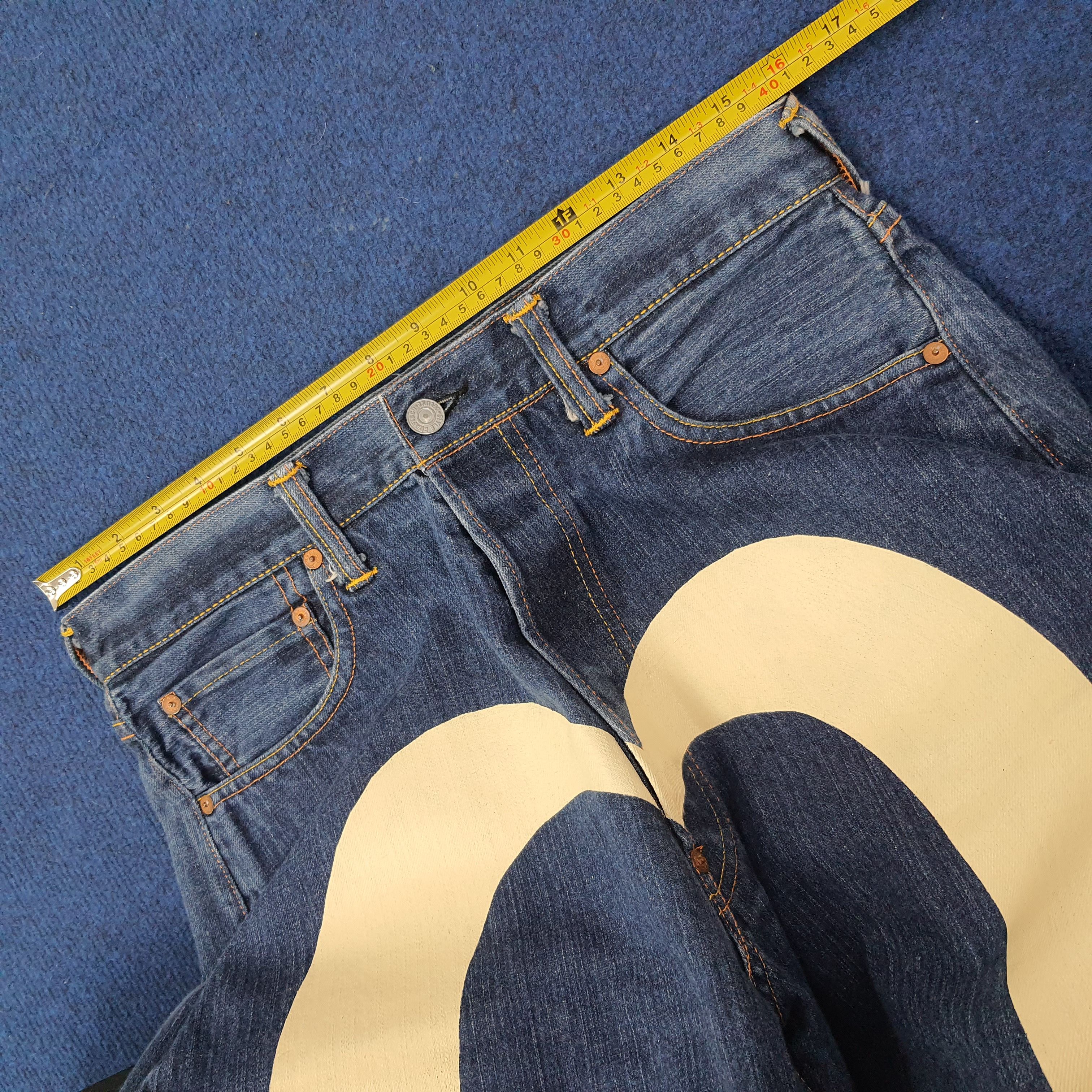 Evisu Vintage Evisu Japan Custom Daicock Short Jeans C265N28 Size US 31 - 11 Thumbnail