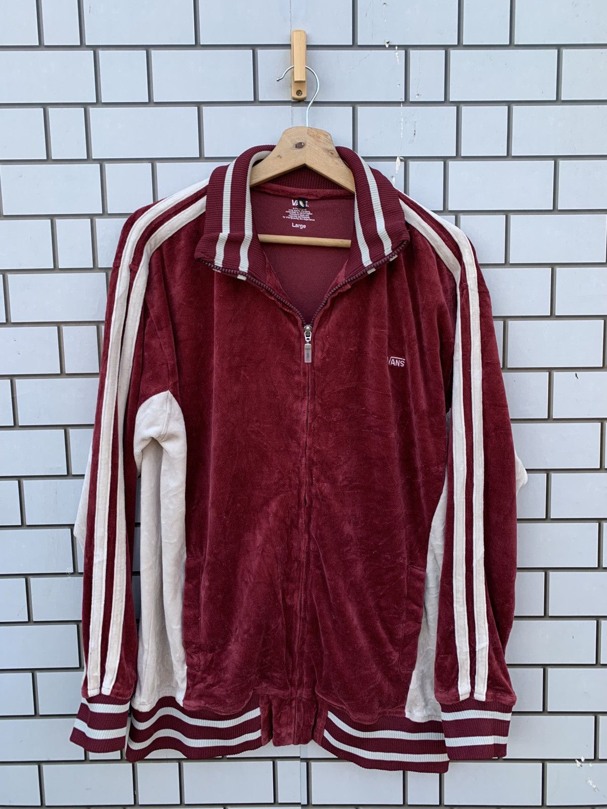 Vans Vintage Vans Old School Velvet Jacket Size US L / EU 52-54 / 3 - 1 Thumbnail