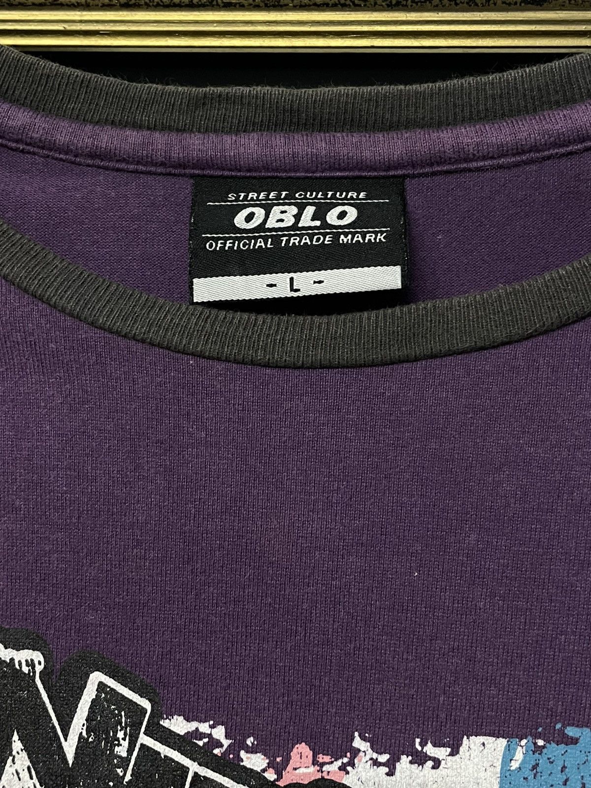 Designer × Japanese Brand × Vintage Vintage 1990s Japan Designer Oblo United Retempo Music faded Size US M / EU 48-50 / 2 - 8 Thumbnail