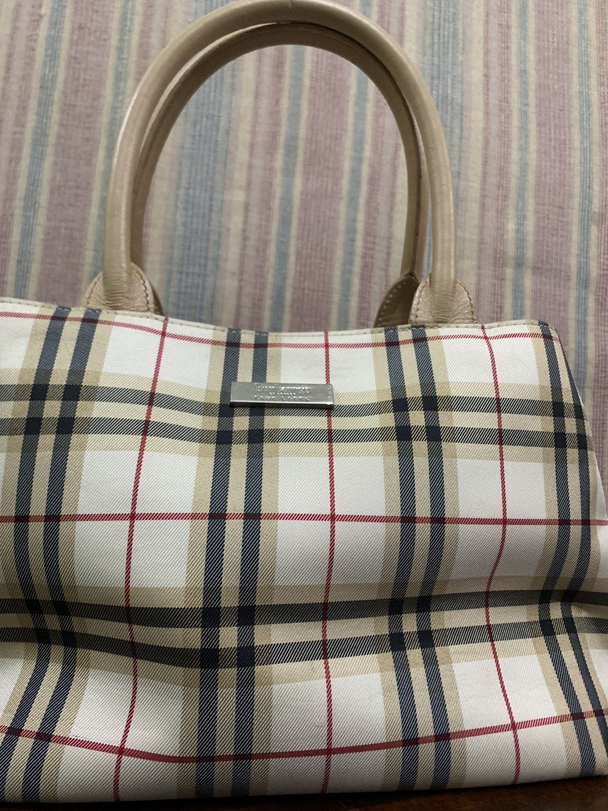 Burberry 🔥BURBERRY LONDON BLUE LABEL HANDLE BAG Size ONE SIZE - 12 Thumbnail
