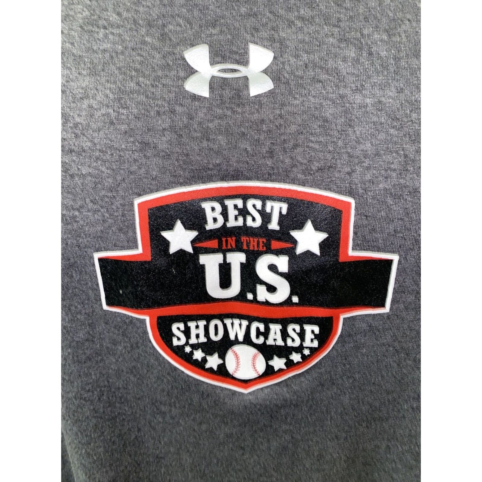 Under Armour Under Armour HeatGear Mens Gray Short Sleeve Graphic T-Shirt L Size US L / EU 52-54 / 3 - 2 Thumbnail
