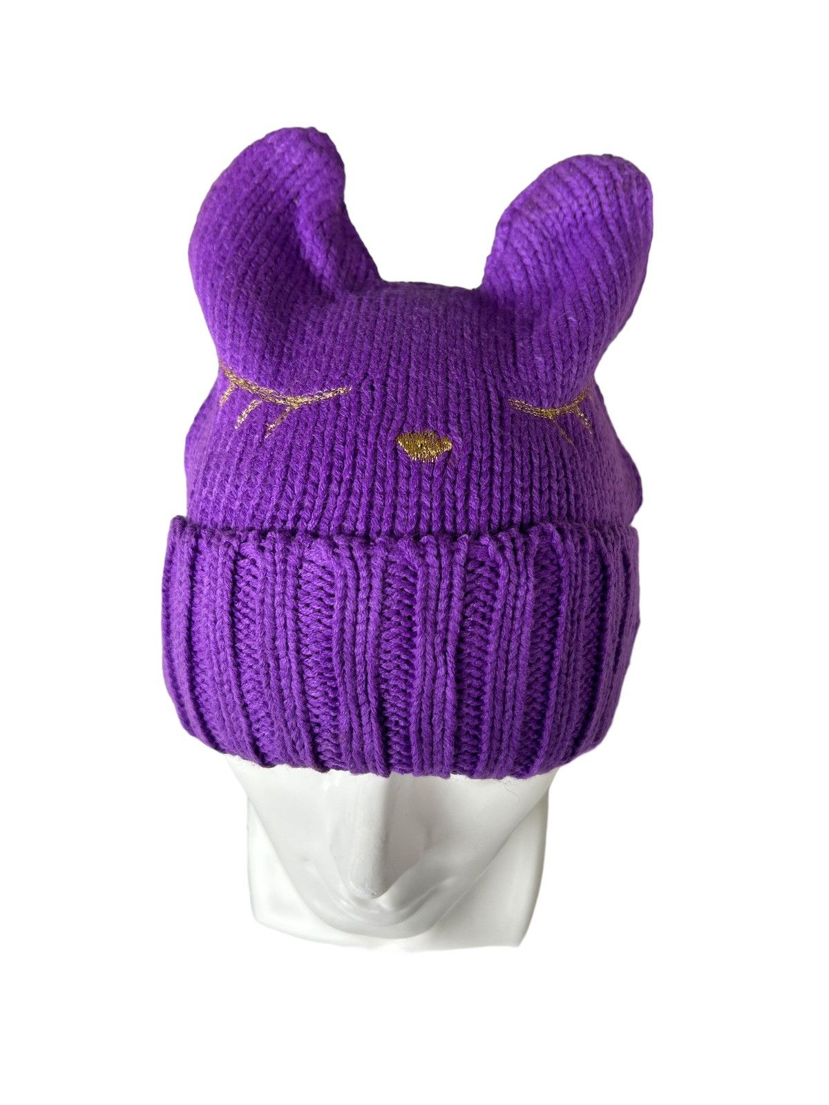 14th Addiction × Hysteric Glamour × Japanese Brand Horn Devil knitt Beanie Hats ☠️ Size ONE SIZE - 5 Thumbnail