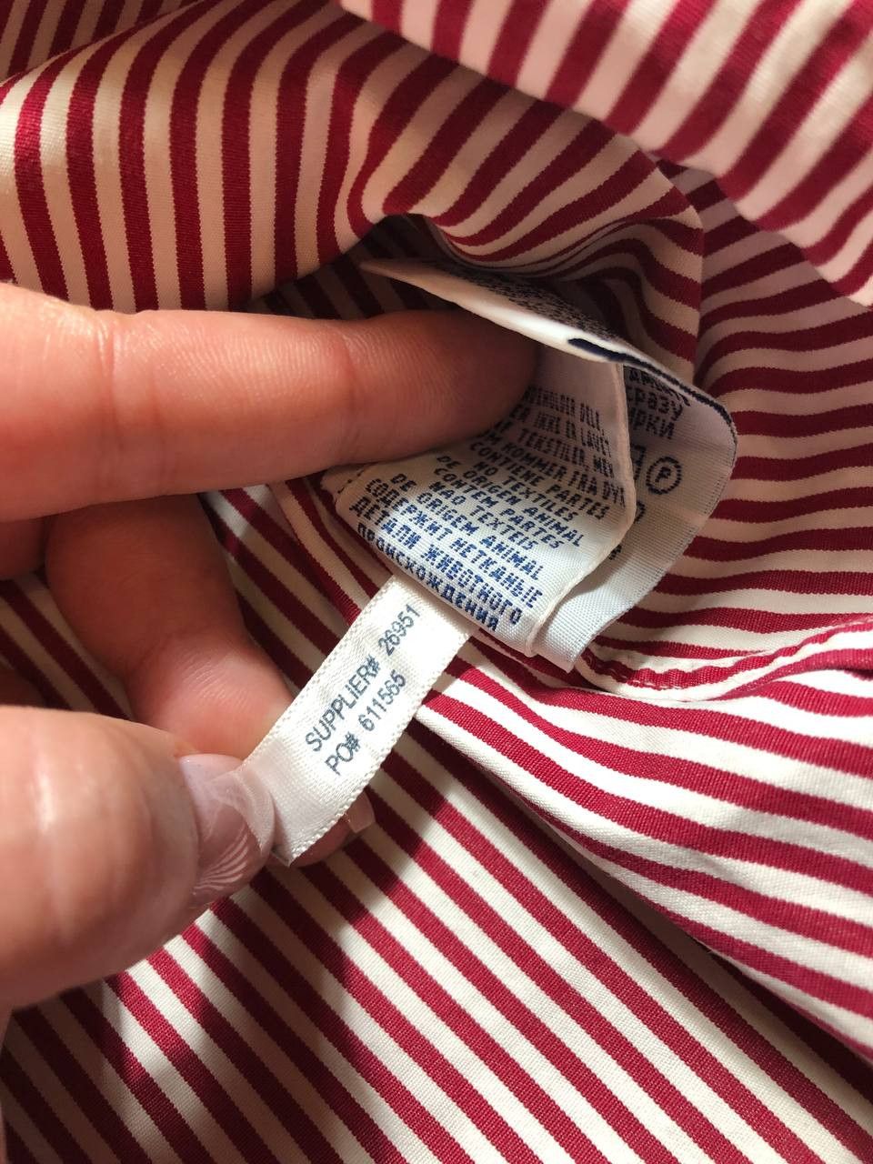 Polo Ralph Lauren Vintage Y2K shirt striped logo Polo Ralph Lauren custom fit Size US XL / EU 56 / 4 - 4 Thumbnail
