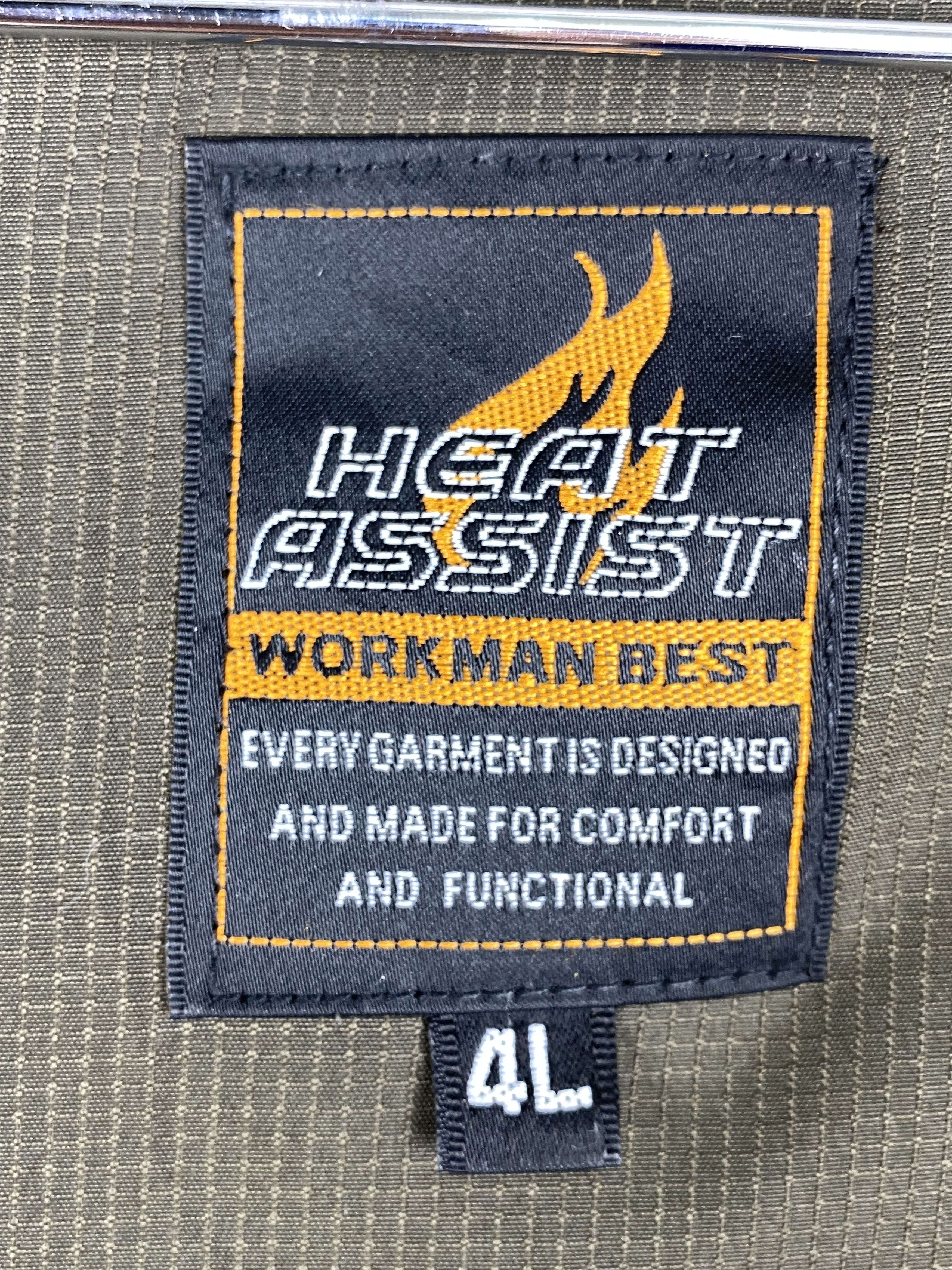 Japanese Brand Heat Assist Workers Zip Up Jacket J1687 Size US M / EU 48-50 / 2 - 10 Thumbnail