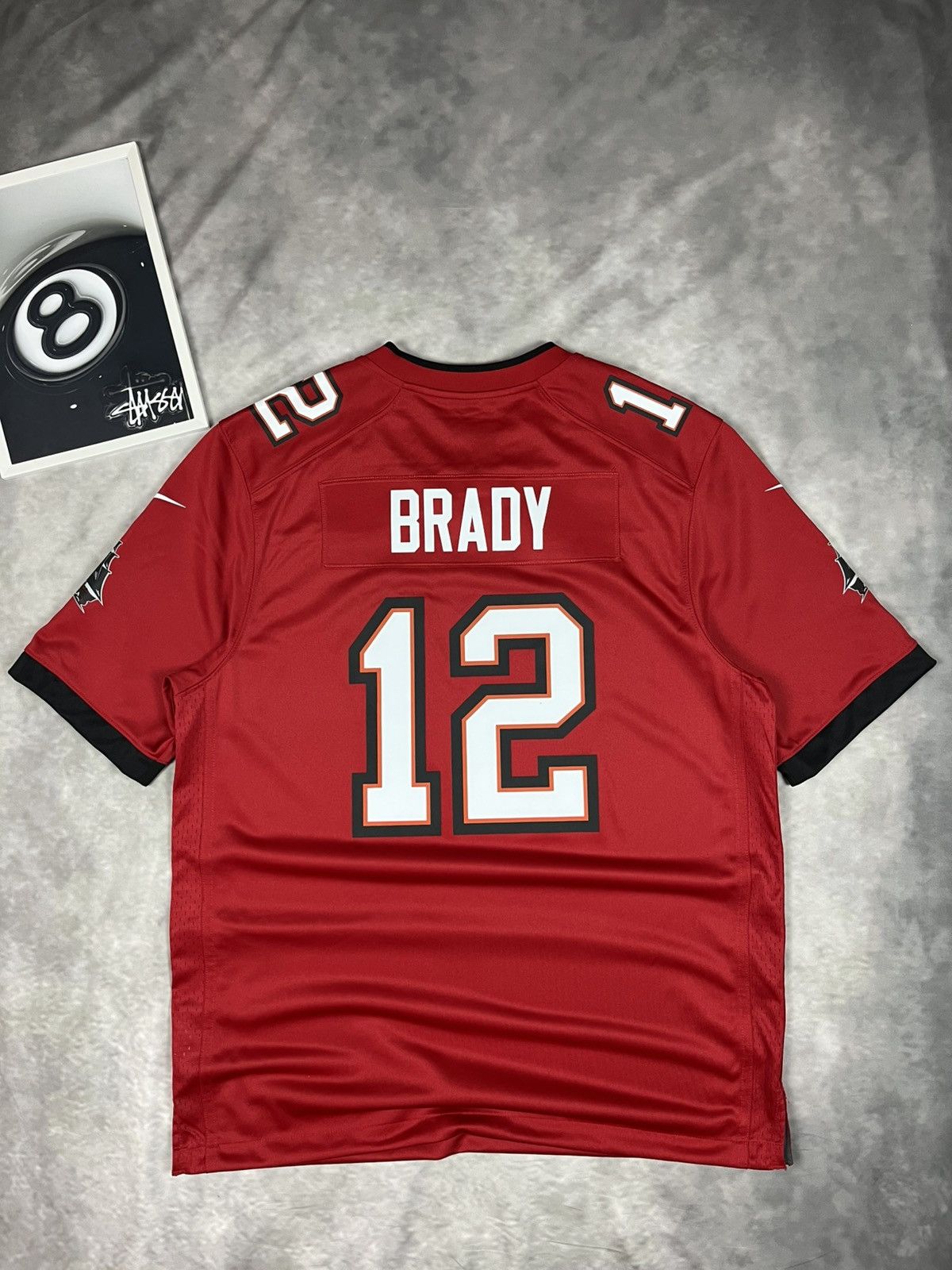 Nike Tom Brady #12 Nike NFL Game Jersey Buccaneers Red (L) 2022 Size US L / EU 52-54 / 3 - 5 Thumbnail