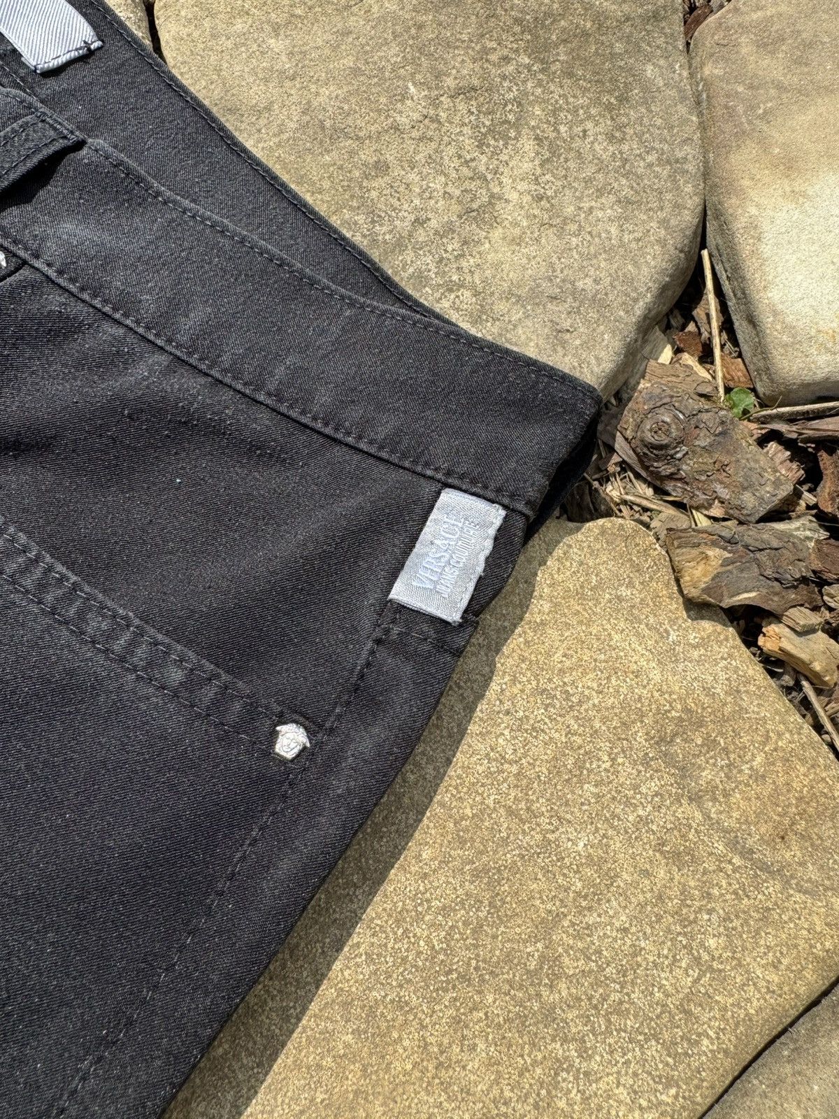 Vintage Vintage Versace Jeans Cuture Viscose Baggy Pants Size US 33 - 8 Thumbnail