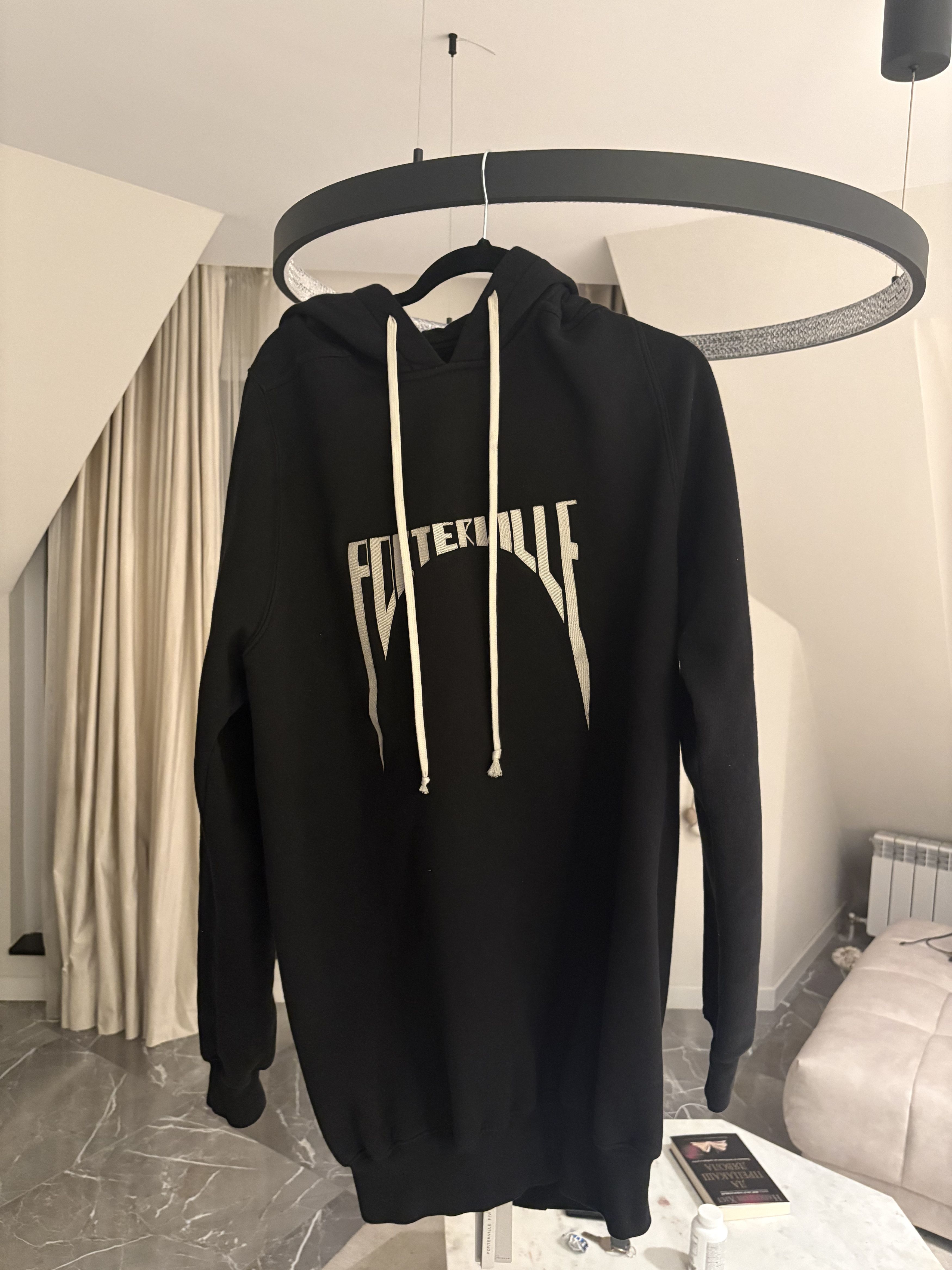 Rick Owens Drkshdw Rick Owens organic cotton hoodie Size US L / EU 52-54 / 3 - 1 Thumbnail