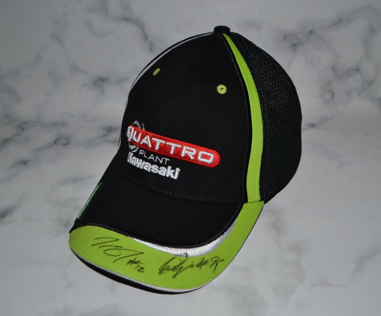 Formula 1 Quattro Plant Kawasaki Team Baseball Cap Hat RACING Kawasaki Size ONE SIZE - 1 Thumbnail