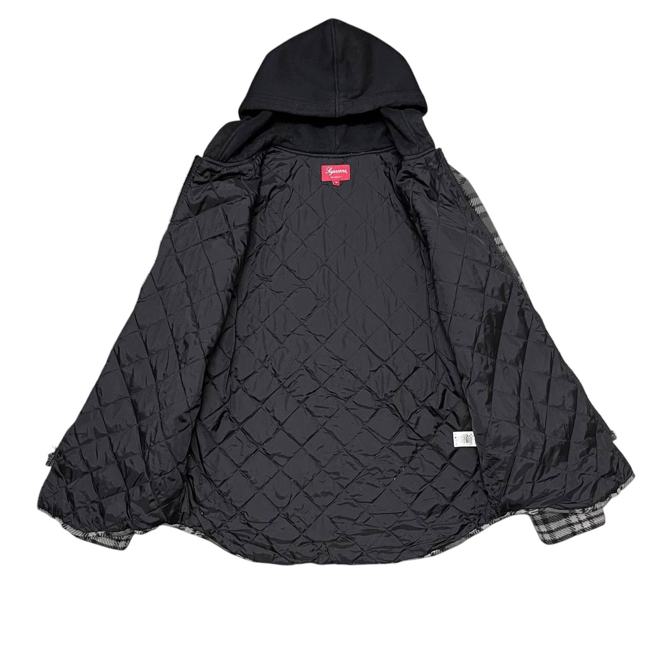 Supreme Supreme Plaid Zipper Hooded Jacket Size US M / EU 48-50 / 2 - 8 Thumbnail
