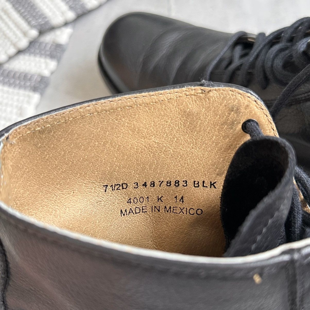 Dirk Bikkembergs Frye Phillip Lace Up Combat Biker Boots Viberg Vibe Size US 7.5 / EU 40-41 - 13 Thumbnail