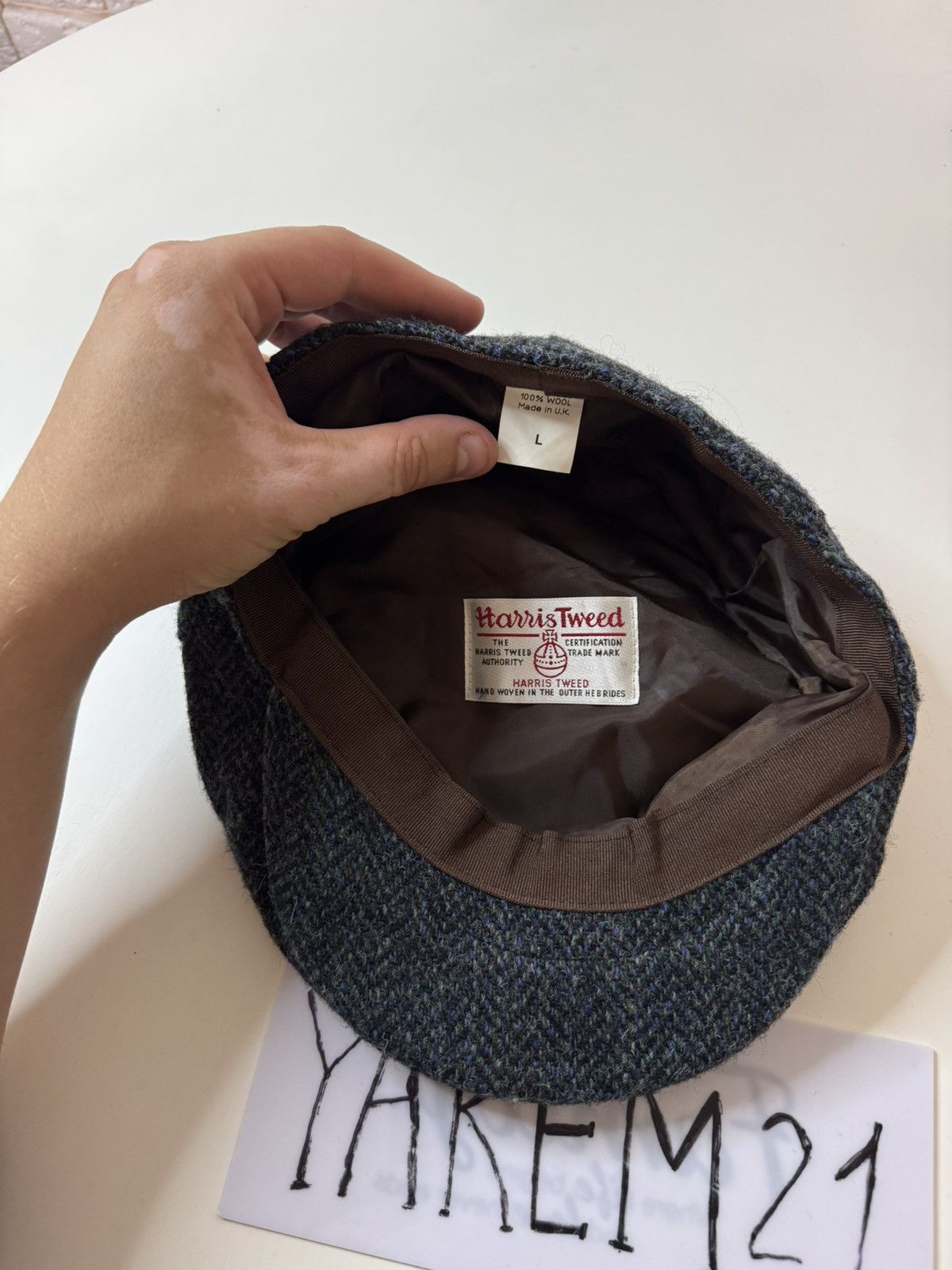Harris Tweed Harris Tweed hat cap Size ONE SIZE - 4 Thumbnail