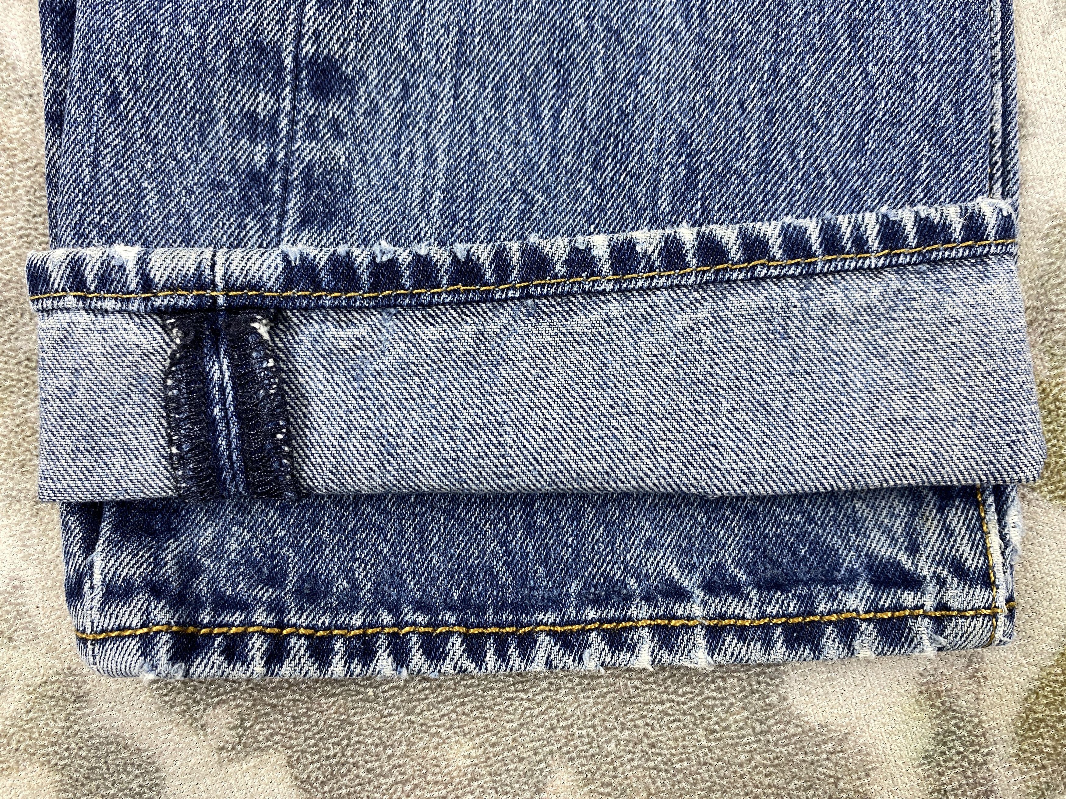 Vintage Blue Vintage Levi's 501 Jeans 35x34 Denim -JN2252 Size US 35 - 16 Thumbnail