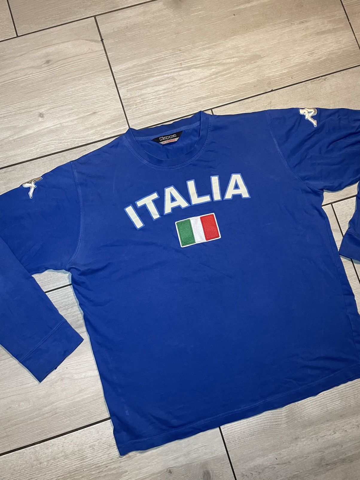 Kappa Longsleeve kappa italia vintage Size US XL / EU 56 / 4 - 3 Thumbnail
