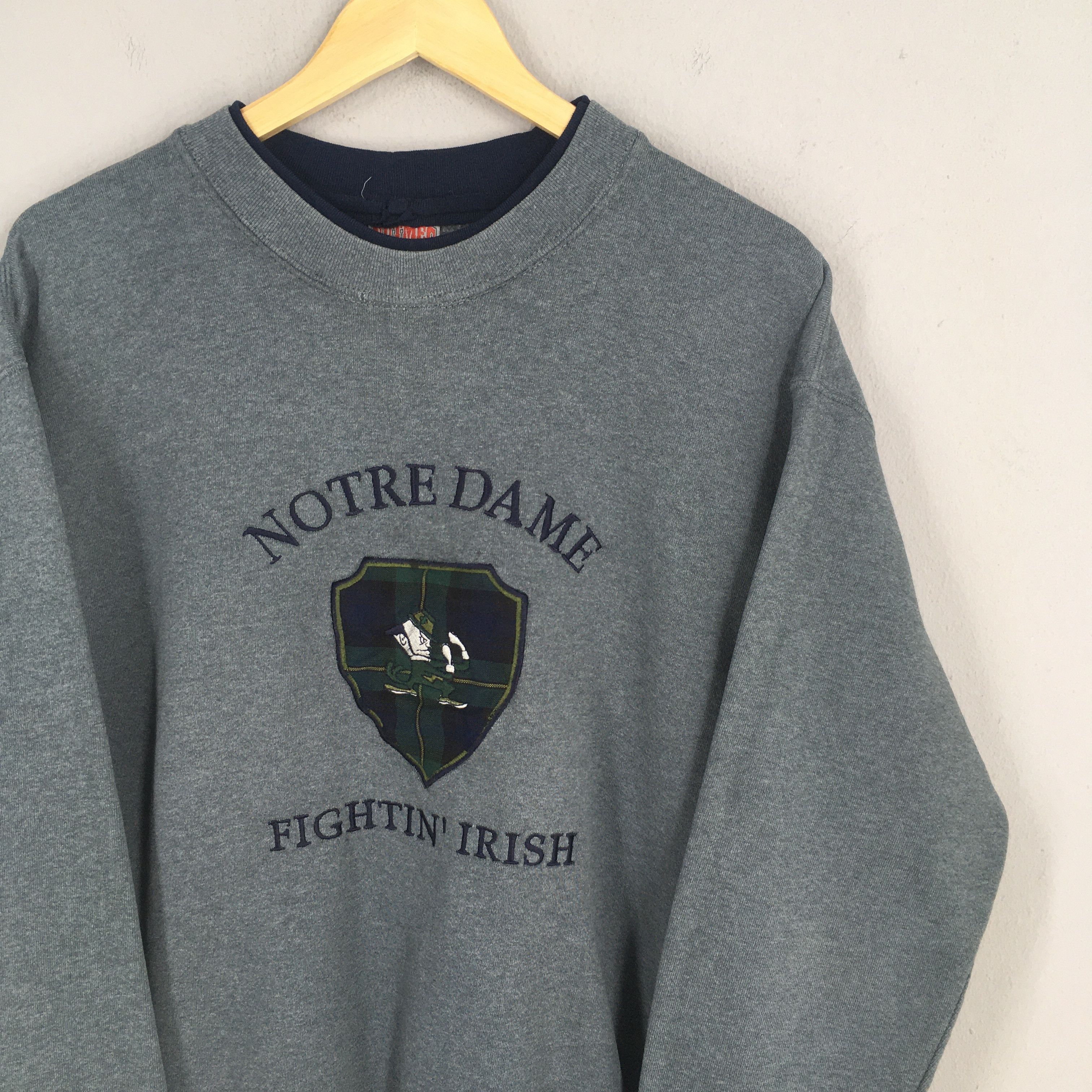 NCAA × Nutmeg Vintage Notre Dame Fighting Irish Sweatshirt Medium Size US M / EU 48-50 / 2 - 2 Thumbnail