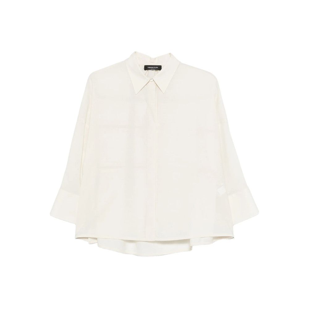 Fabiana Filippi Fabiana Filippi NEUTRALS Tops - Shirts Size S / US 4 / IT 40 - 1 Thumbnail