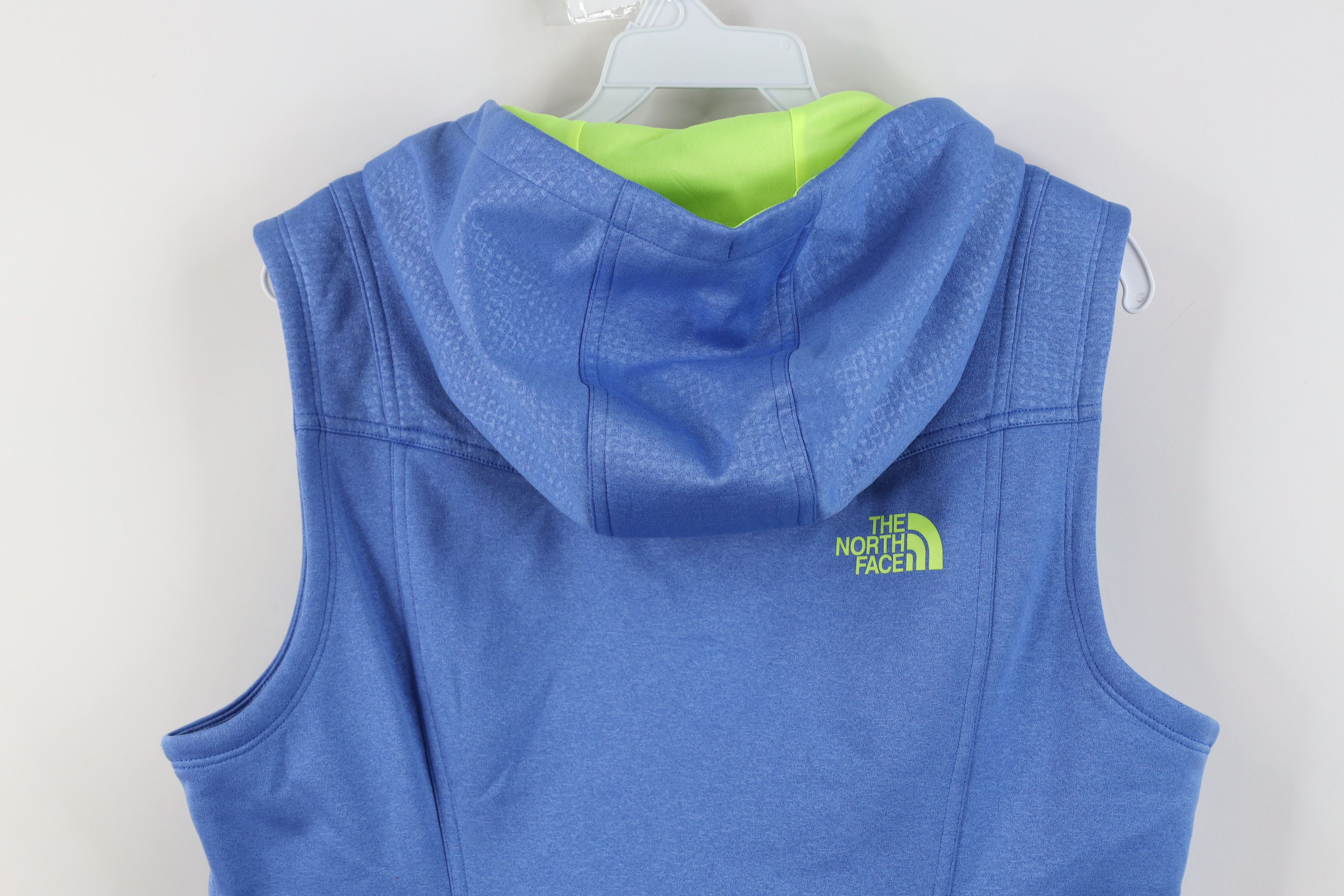 The North Face The North Face Sleeveless Full Zip Hoodie Sweatshirt Blue Size L / US 10 / IT 46 - 14 Thumbnail