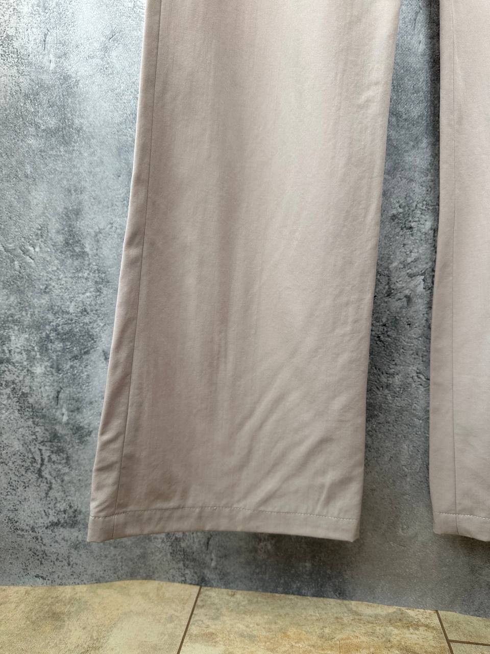 Salvatore Ferragamo RRP 800€ Salvatore Ferragamo Wool Tailored Trousers Taupe Size 28" / US 6 / IT 42 - 8 Thumbnail