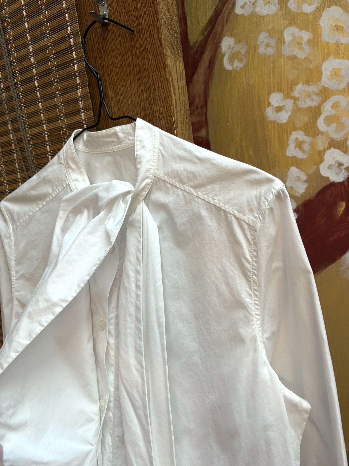 Acne Studios Acne Studios Bianca Dry Poplin Shirt Overlap Front Size 38 Size XS / US 0-2 / IT 36-38 - 5 Thumbnail