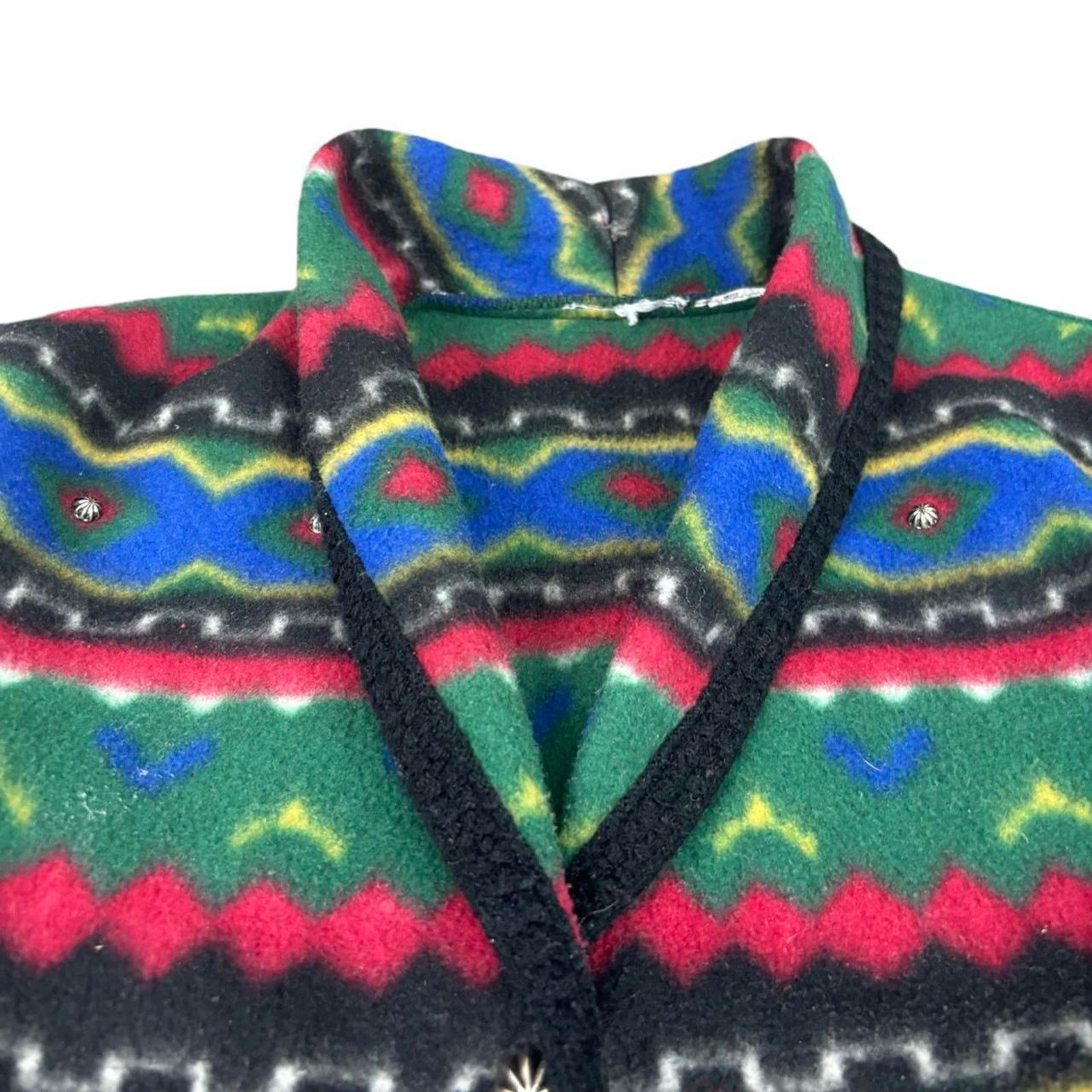 American Retro × Coldwater Creek × Vintage 90s Coldwater Creek Fleece Jacket Size M / US 6-8 / IT 42-44 - 2 Thumbnail