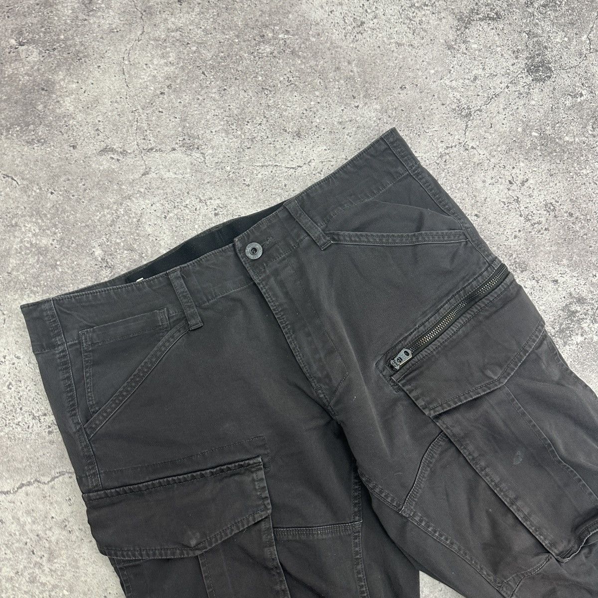 G-Star Vintage 00s GStar Raw washed Cargo pants japanese y2k og Size US 34 / EU 50 - 11 Thumbnail