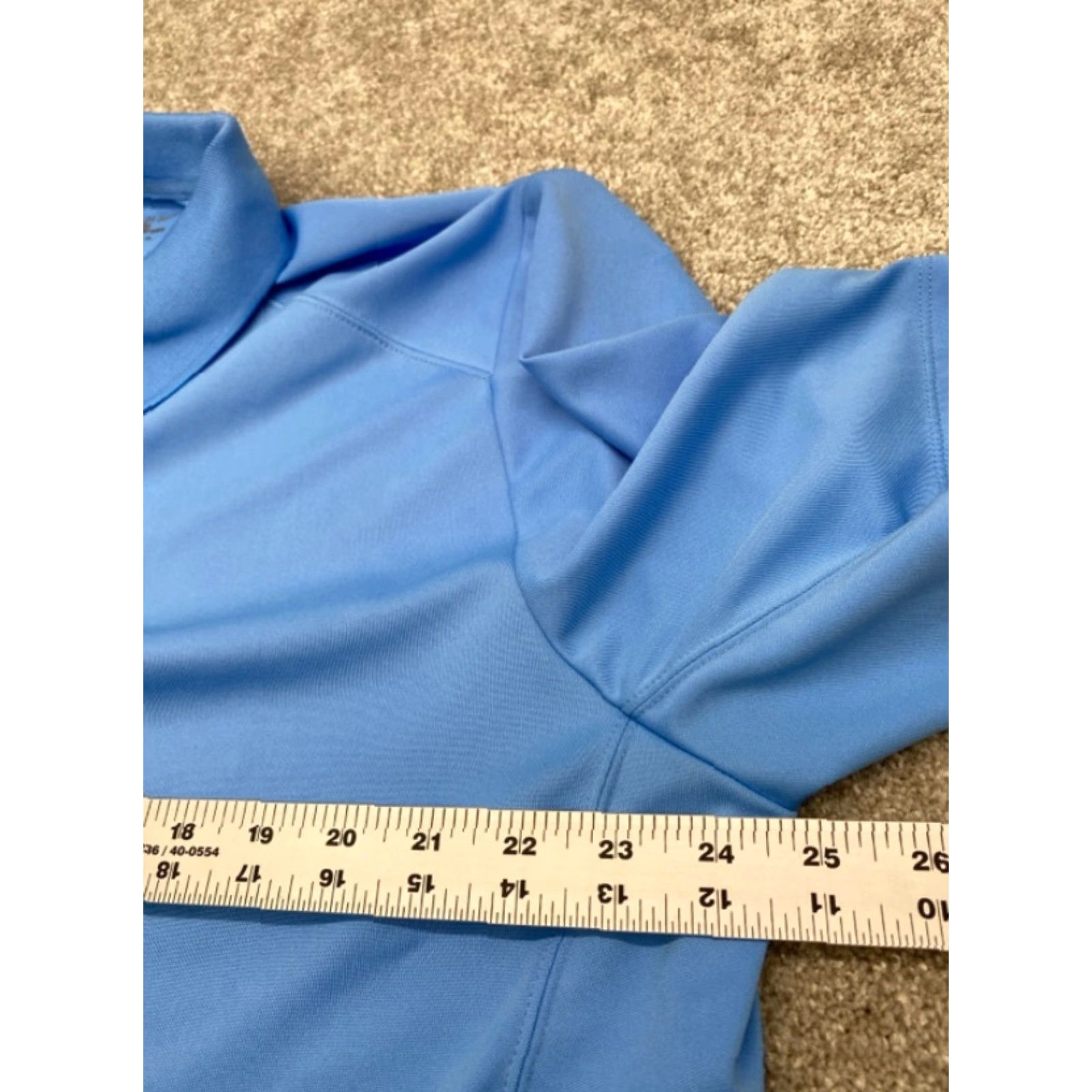 Nike Nike Golf Polo Shirt Mens XL Tour Dri-Fit Blue - 509167-412 - Short Sleeve, Button Placket, Logo, Knit 100% Polyester, Regular Fit, Collared, Golf Size US XL / EU 56 / 4 - 6 Thumbnail