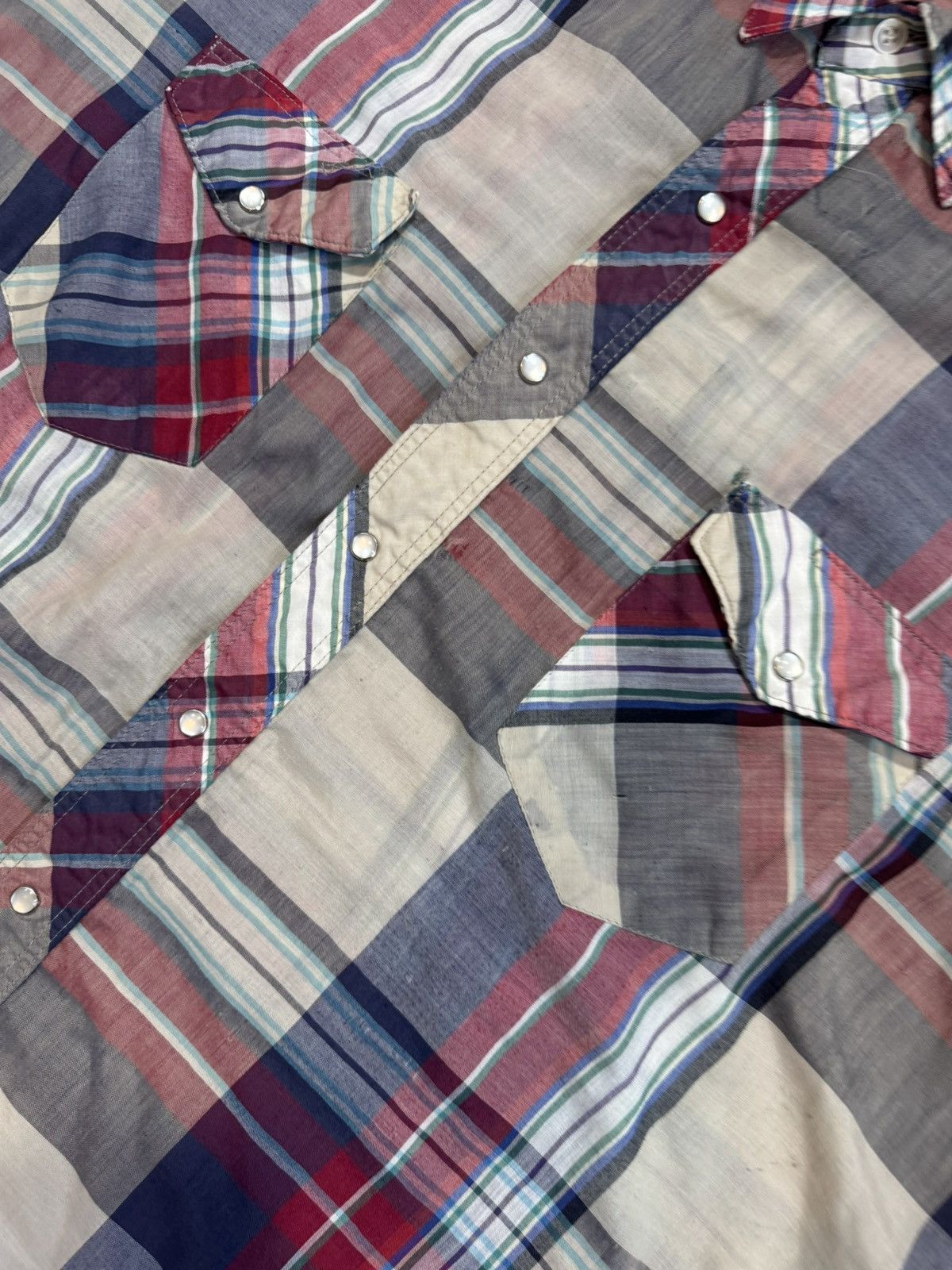 Wrangler Vintage Wrangler Western Button Up Shirt Size US XL / EU 56 / 4 - 9 Thumbnail
