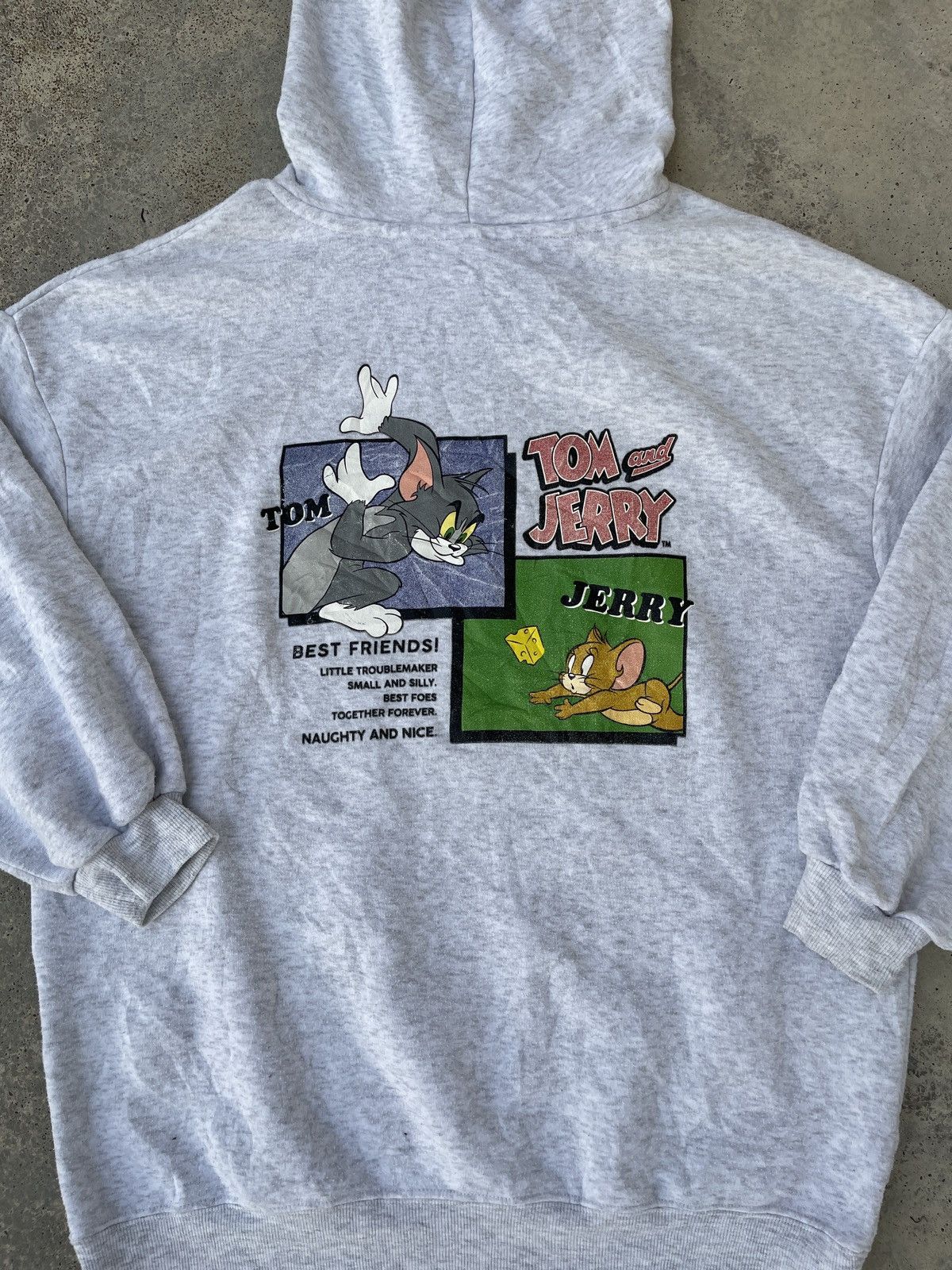 Cartoon Network Cartoon Tom and Jerry Pullover Hoodie Size US L / EU 52-54 / 3 - 2 Thumbnail