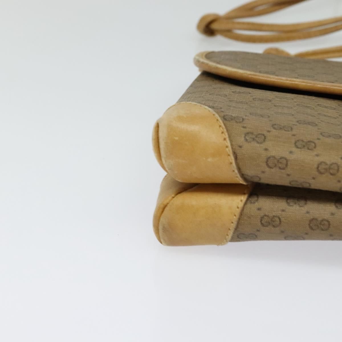 Gucci GUCCI Micro GG Supreme Shoulder Bag Pvc Beige Gold 007 49 Size ONE SIZE - 10 Thumbnail