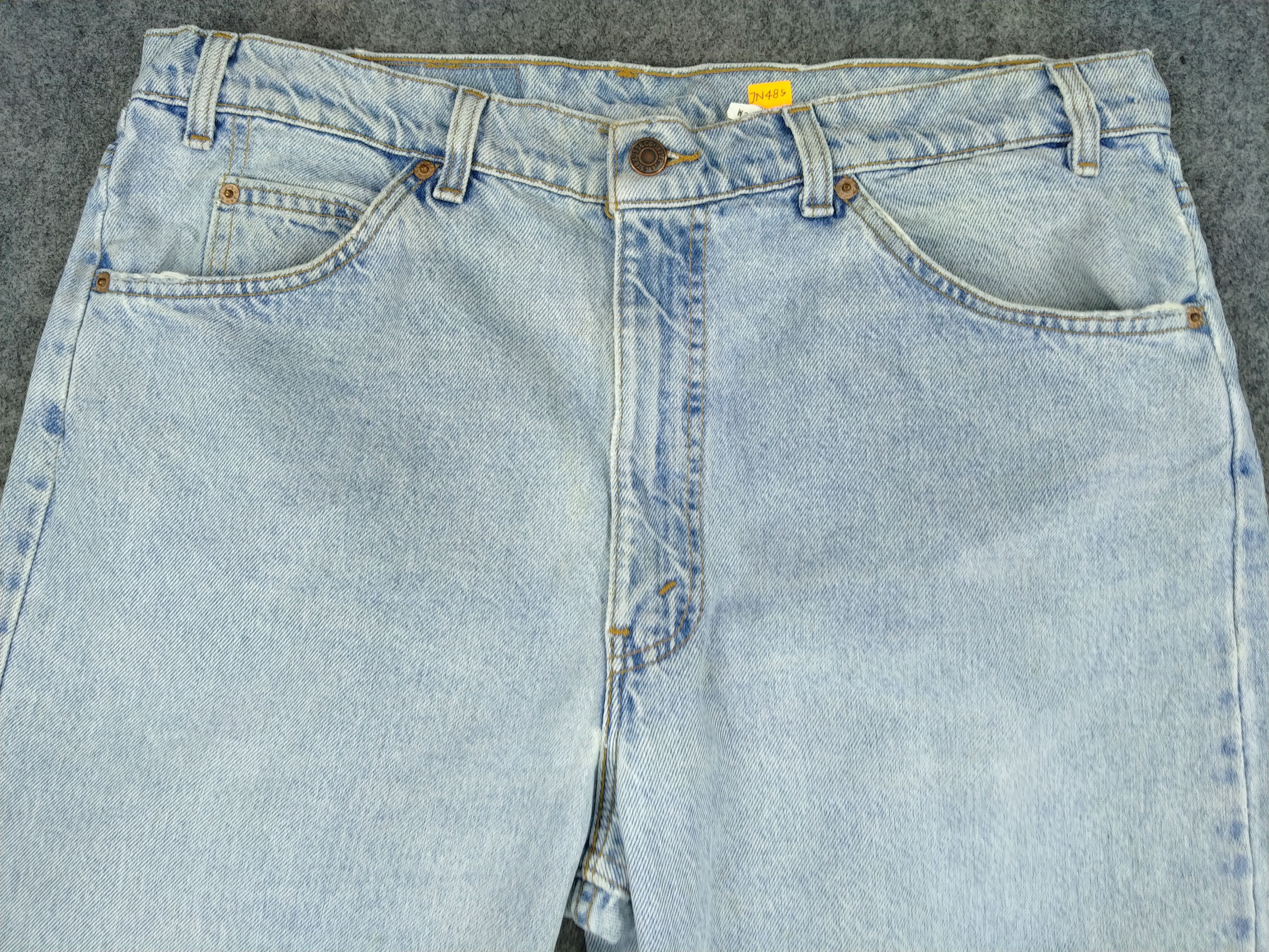 Levi's Light Wash Vintage Levi's 550 Orange Tab Denim -JN485 Size US 37 - 3 Thumbnail