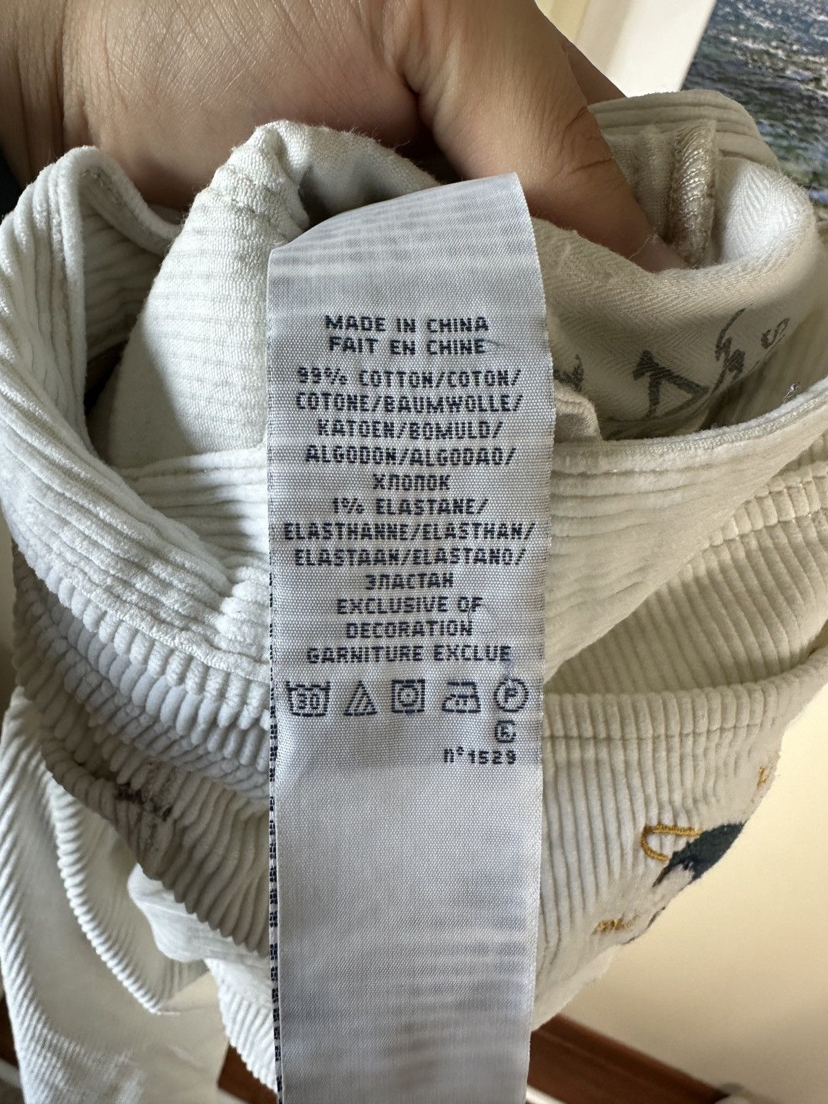 Ralph Lauren Ralph Lauren RRL Gramercy 815 Corduroy Pants White Size 28" / US 6 / IT 42 - 7 Thumbnail