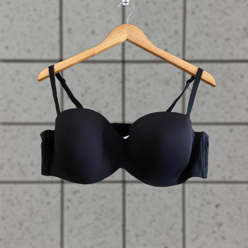 Vintage Maidenform Bra Black 40C Full Coverage Convertible Push Up Underwire Women 5032 N/A Size ONE SIZE - 1 Thumbnail