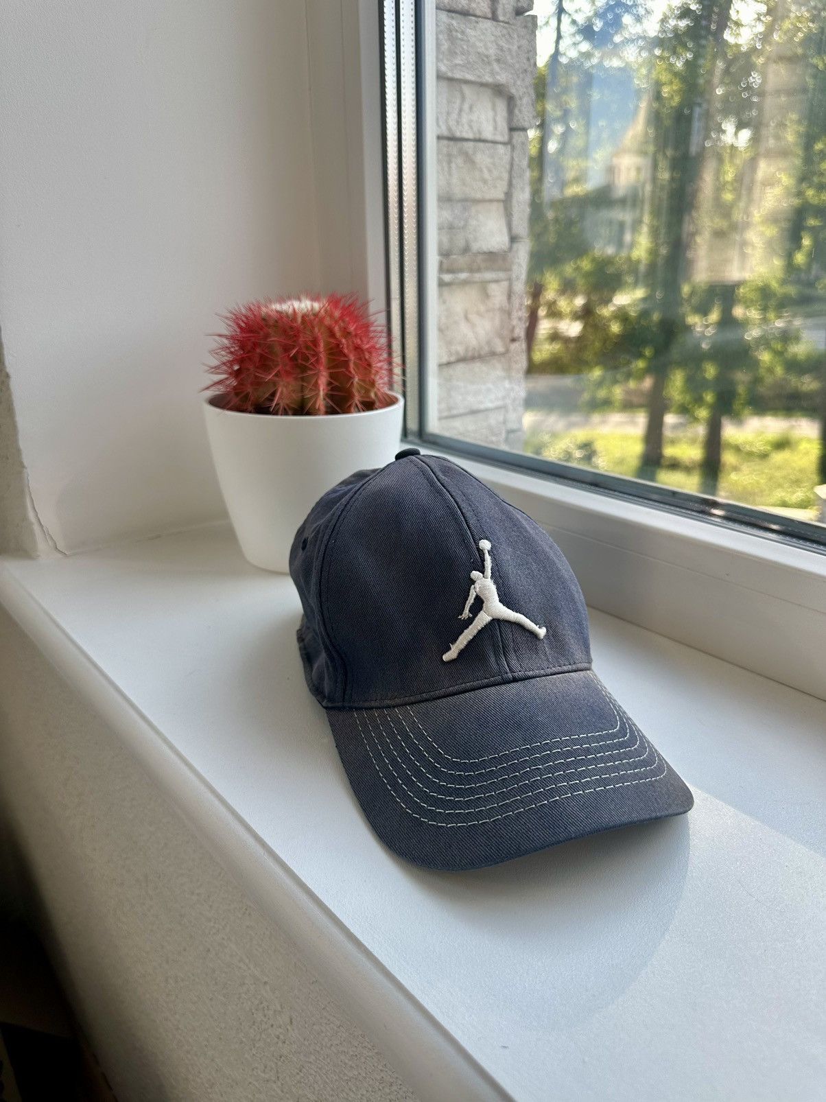 Nike Vintage Nike Jordan Cap Fade Style Size ONE SIZE - 4 Thumbnail