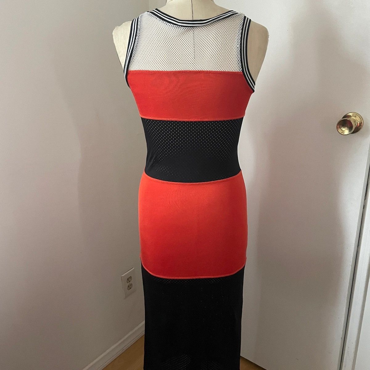 Diesel Y2k Diesel body con sheer mesh stretch maxi tank dress ankle Size S / US 4 / IT 40 - 3 Thumbnail