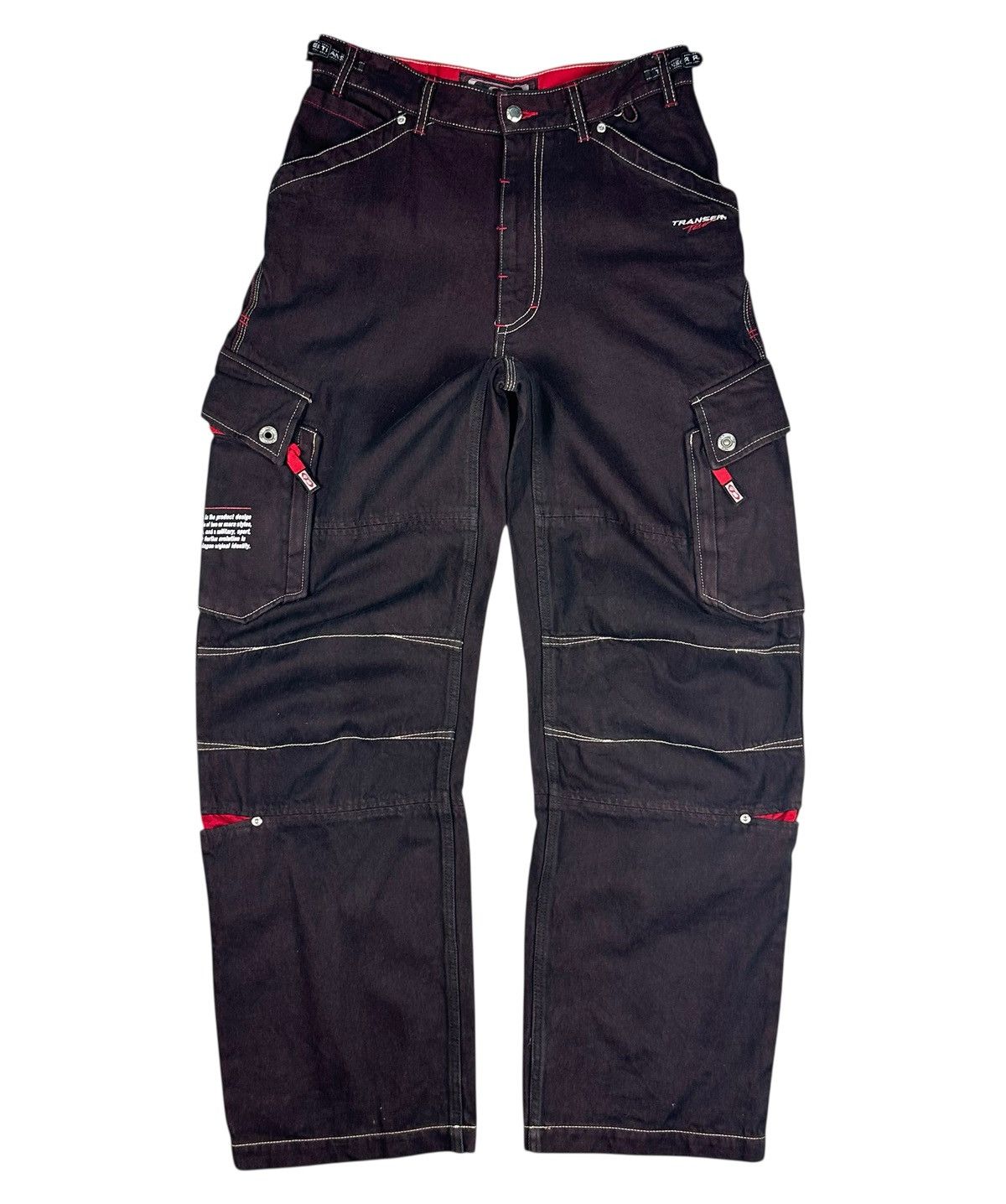 Carhartt 30/31 Vintage Transer Denim Hip Hop Baggy Cargo Pants🔥 Size US 30 / EU 46 - 1 Thumbnail