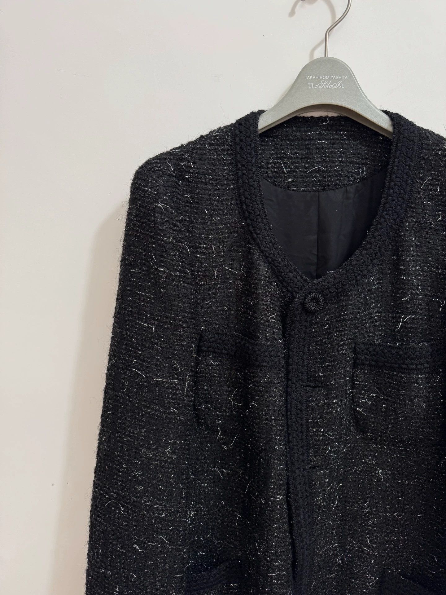 Comme des Garcons CDG Homme Plus Silver Thread Jacket Size S Size US S / EU 44-46 / 1 - 3 Thumbnail