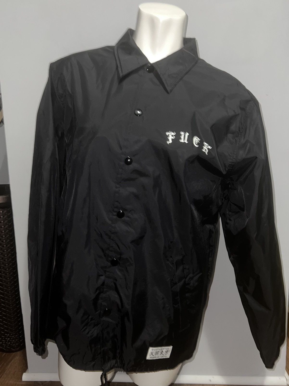 Wacko Maria Guilty Parties FUCK coach jacket | Grailed