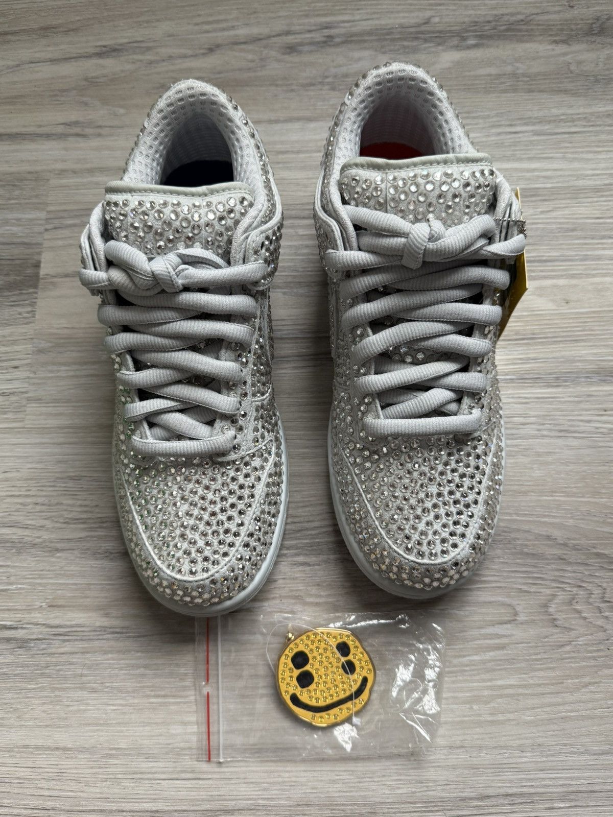 Nike CPFM Swarovski Dunk Low Size US 8 / EU 41 - 4 Thumbnail