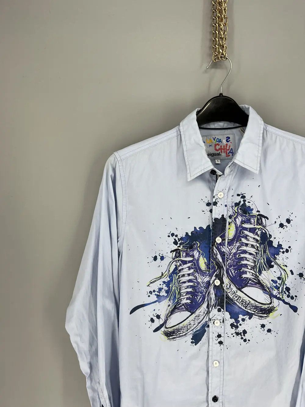 Vintage Men’s Desigual shirts white long sleeve size S Size US S / EU 44-46 / 1 - 4 Thumbnail