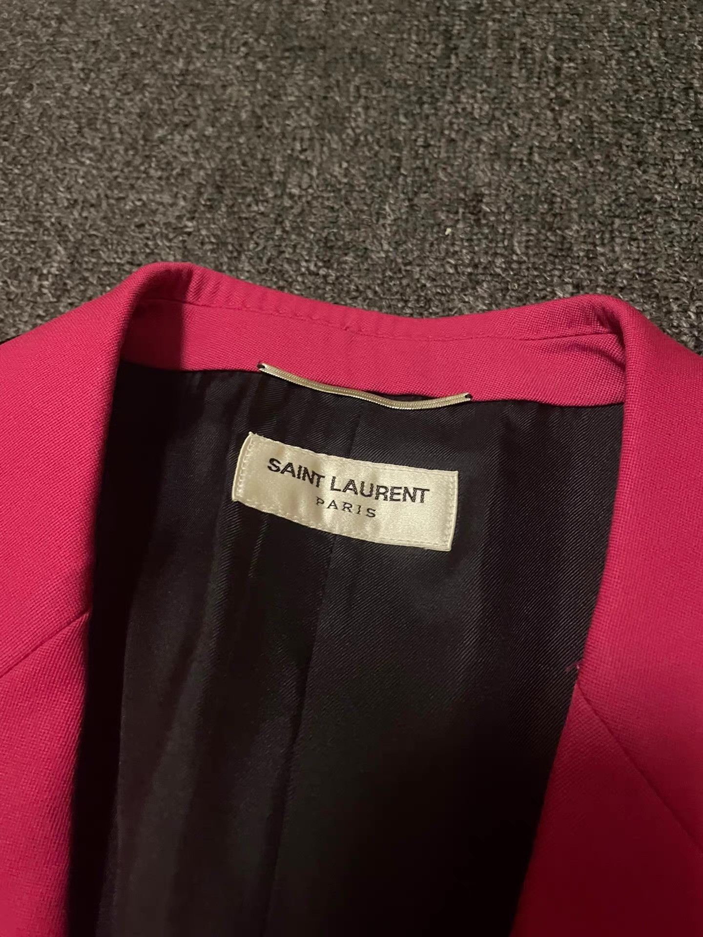 Saint Laurent Paris Saint Laurent SLP Pink Blazer / Jacket Q4 Size 48R - 3 Thumbnail