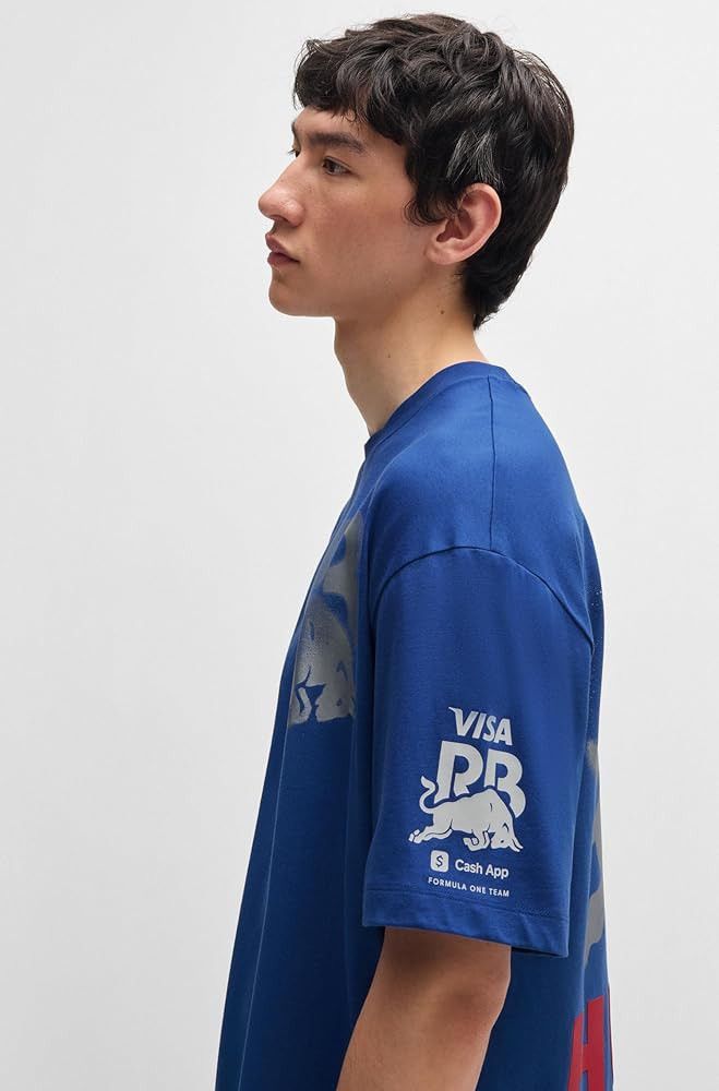 Hugo HUGO Red Bull Racing F1 Oversized T-Shirt Visa Cash App Size US M / EU 48-50 / 2 - 3 Thumbnail