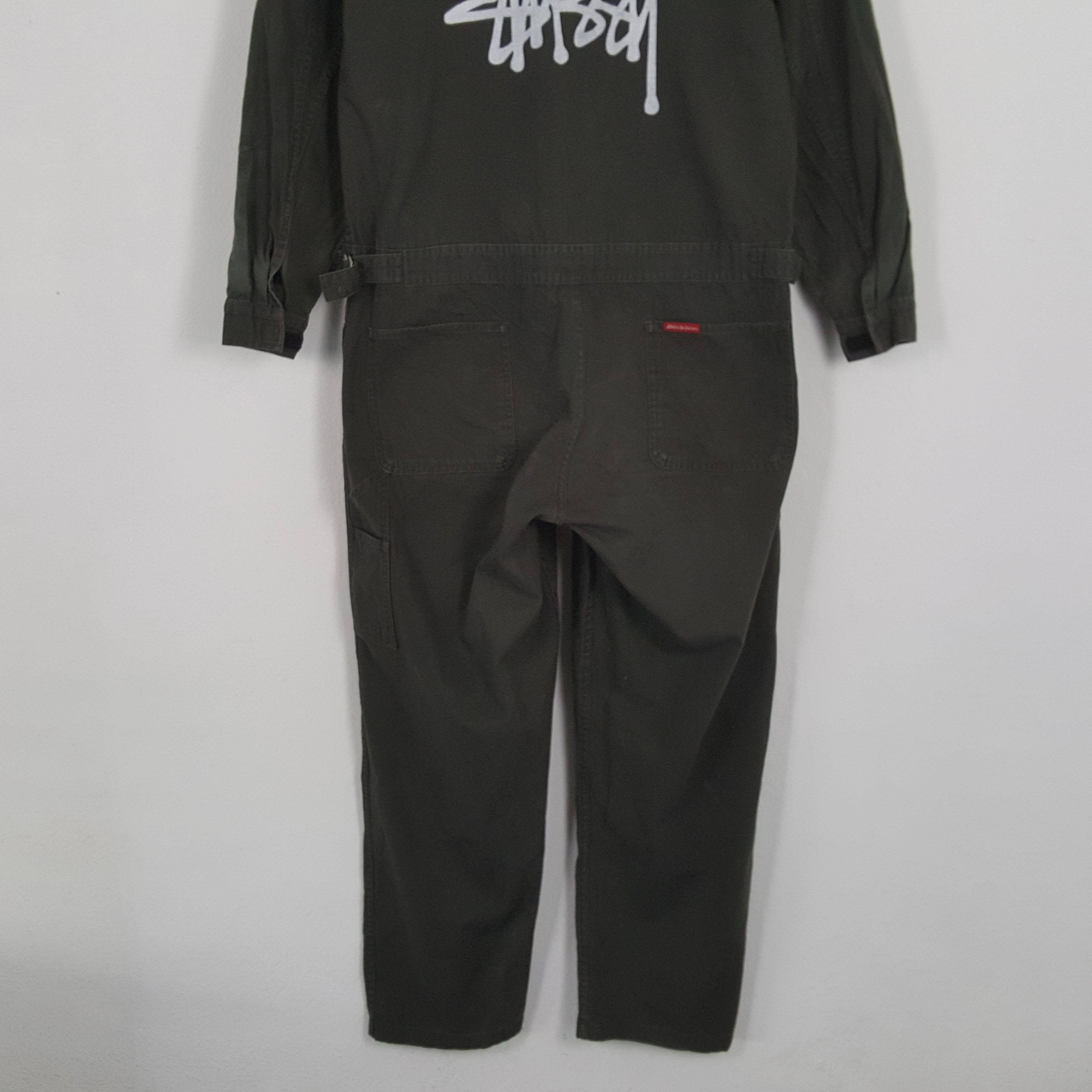 Dickies × Stussy × Vintage DICKIES x Custom Art STUSSY Style Coverall Jacket Size US L / EU 52-54 / 3 - 3 Thumbnail