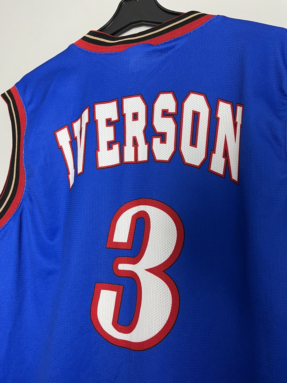 Champion Champion Philadelphia sixers Iverson 3 NBA vintage Jersey Size US L / EU 52-54 / 3 - 3 Thumbnail