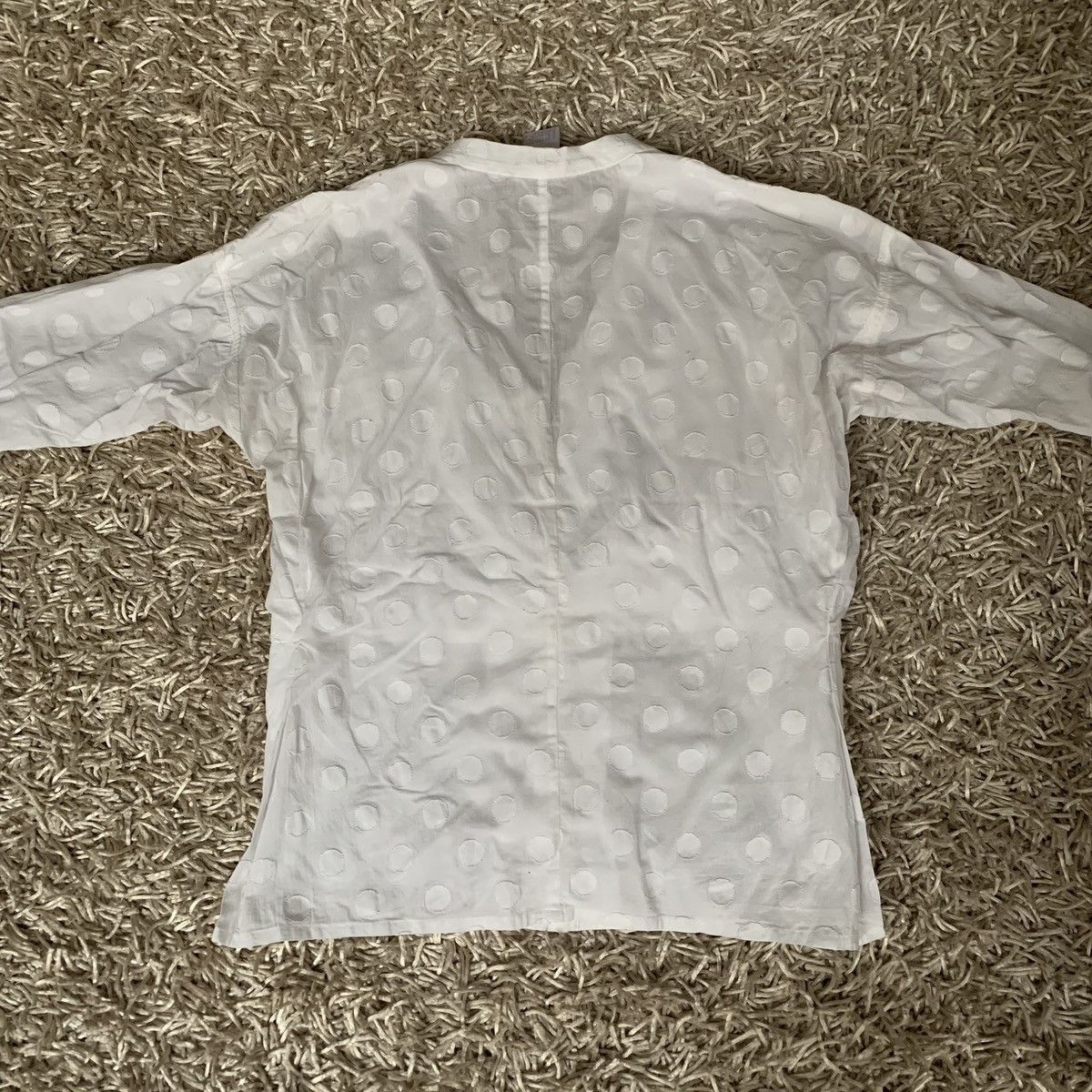 Issey Miyake Issey Miyake SS08 Polka Dot Shirt Size US L / EU 52-54 / 3 - 2 Thumbnail