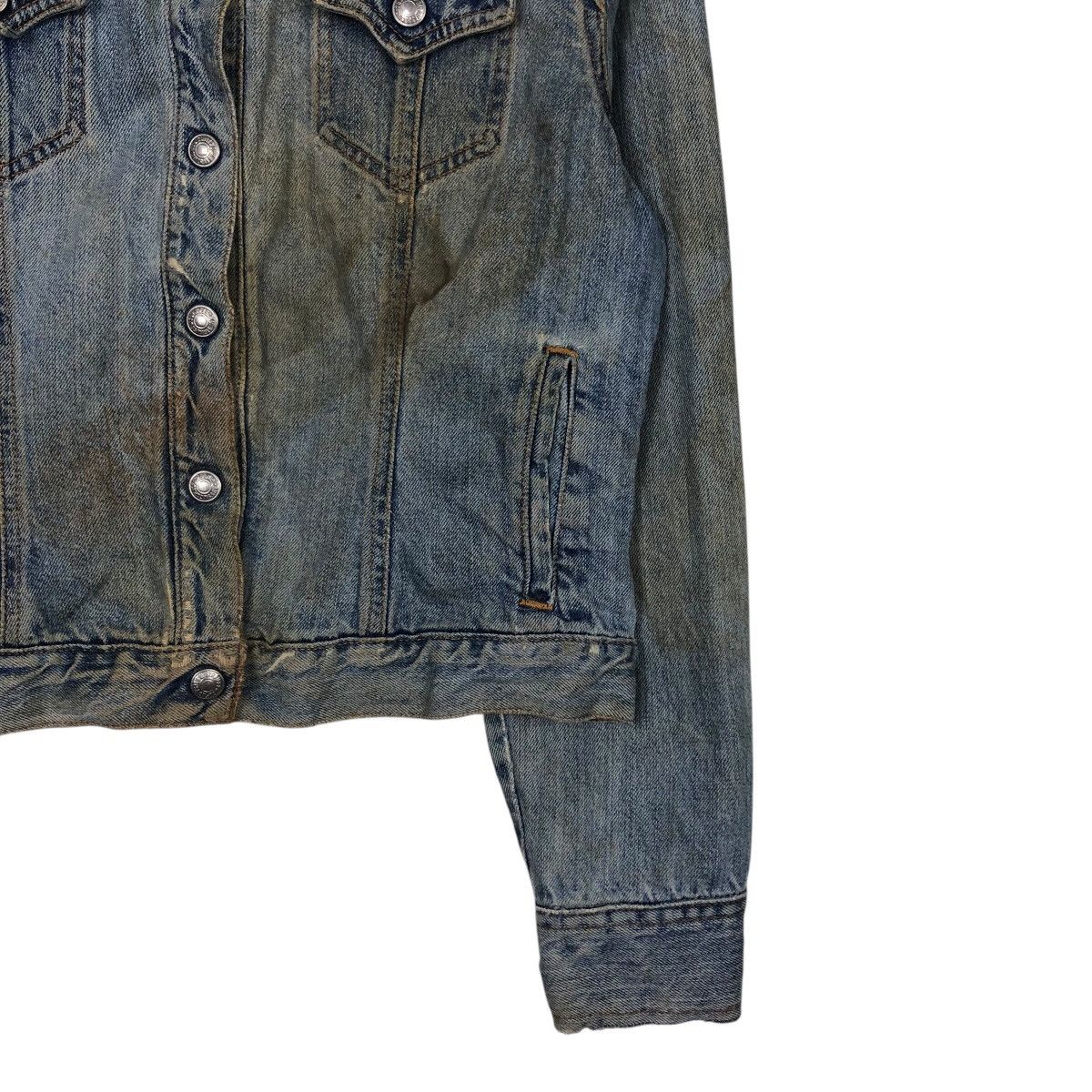 Levi's 📌Vintage Trucker Denim Jeans Rusty Design Levi's Size US L / EU 52-54 / 3 - 6 Thumbnail