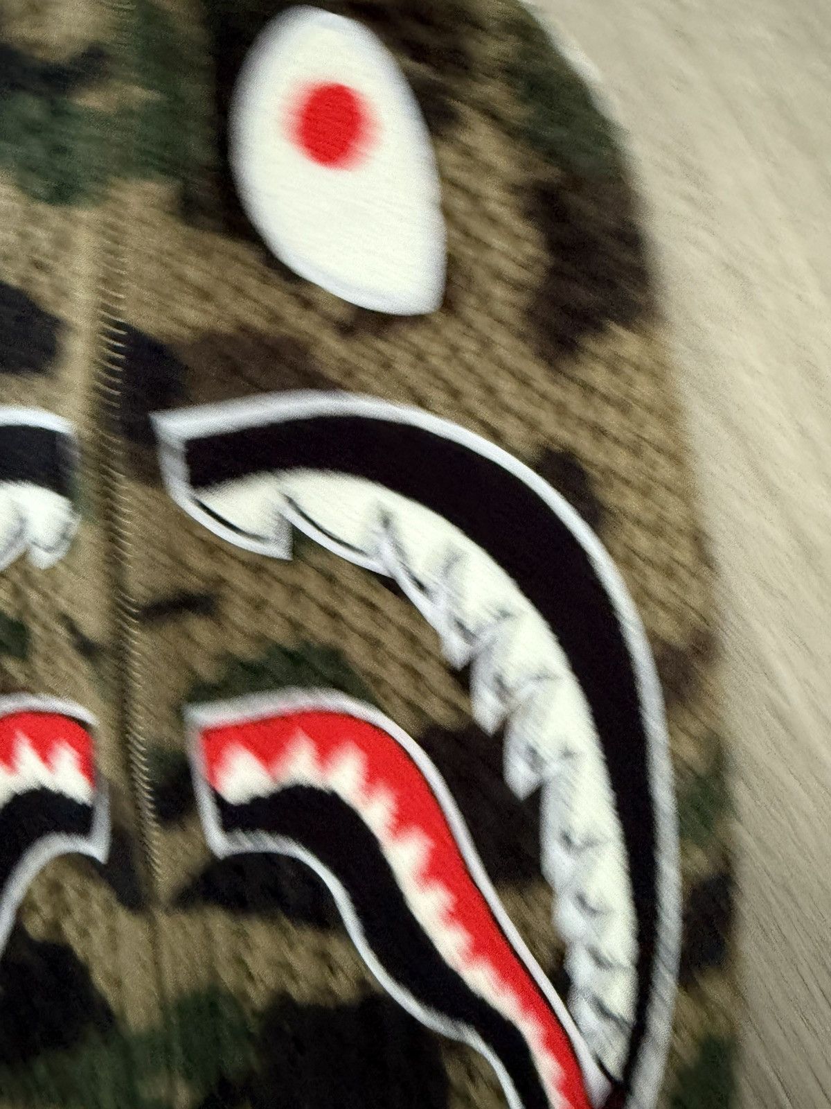 Bape Bape Knit first camo shark full zip Size US S / EU 44-46 / 1 - 5 Thumbnail