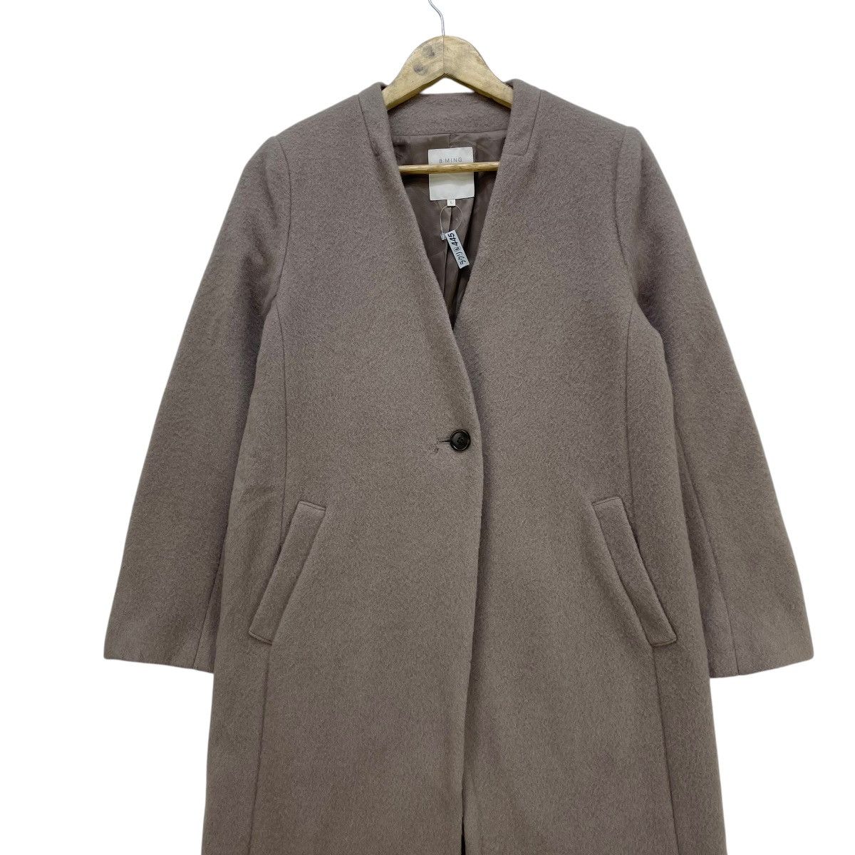 Beams Plus × Issey Miyake × Japanese Brand Vintage Beams BMing Collar Less Jacket Size M / US 6-8 / IT 42-44 - 3 Thumbnail