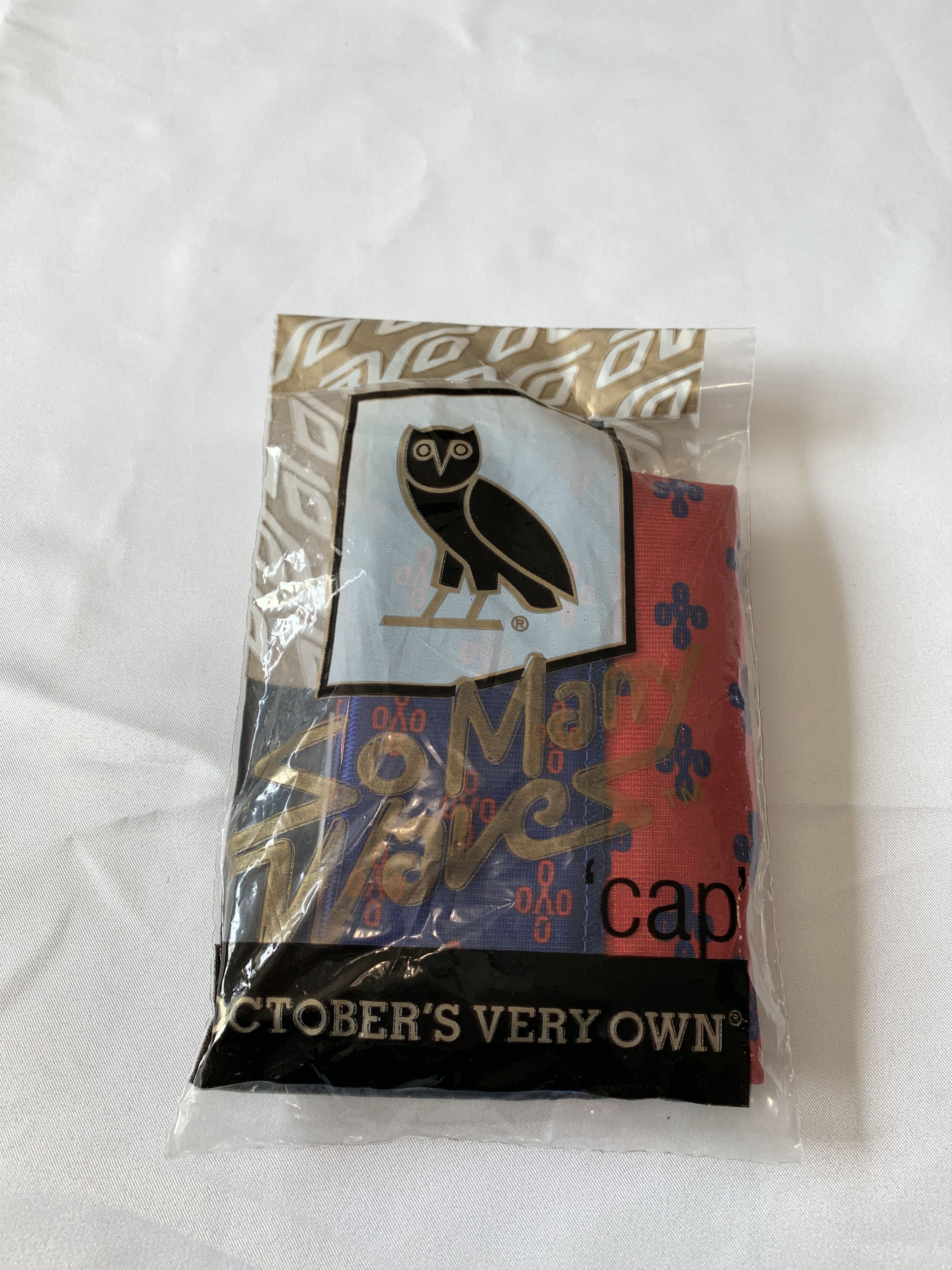 Drake OVO x So Many Waves - Durag (Red & Blue) Size ONE SIZE - 3 Thumbnail
